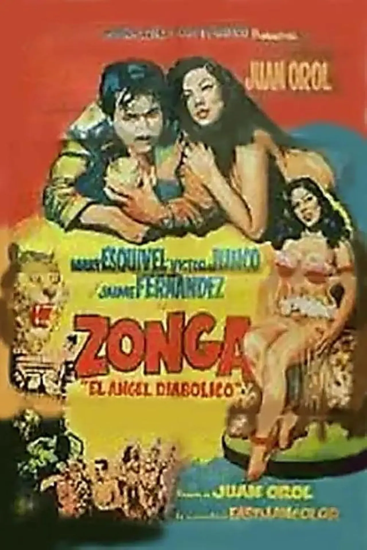 Постер до фільму "Zonga, el ángel diabólico"