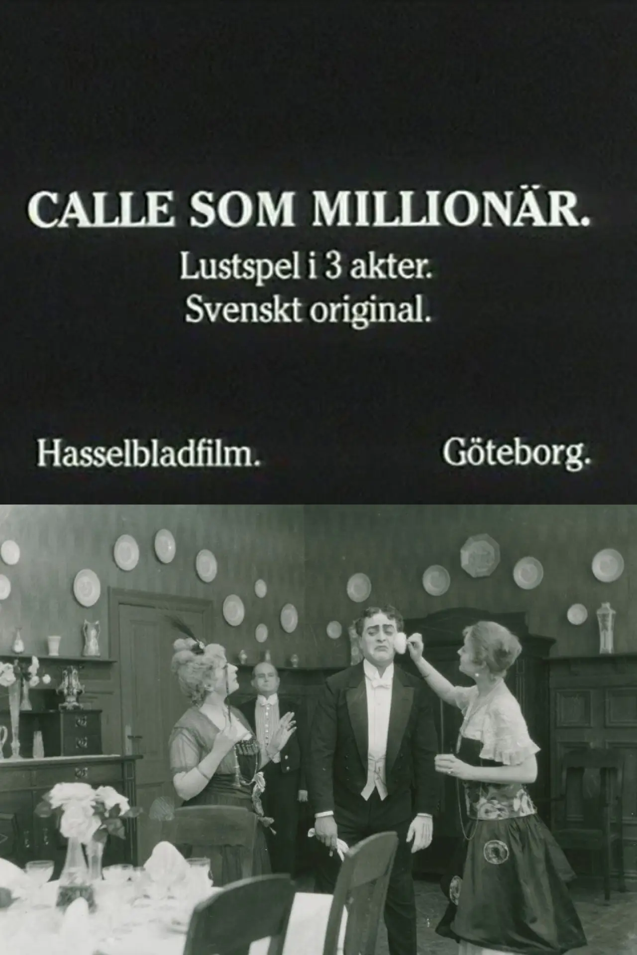 Постер до фільму "Calle som miljonär"