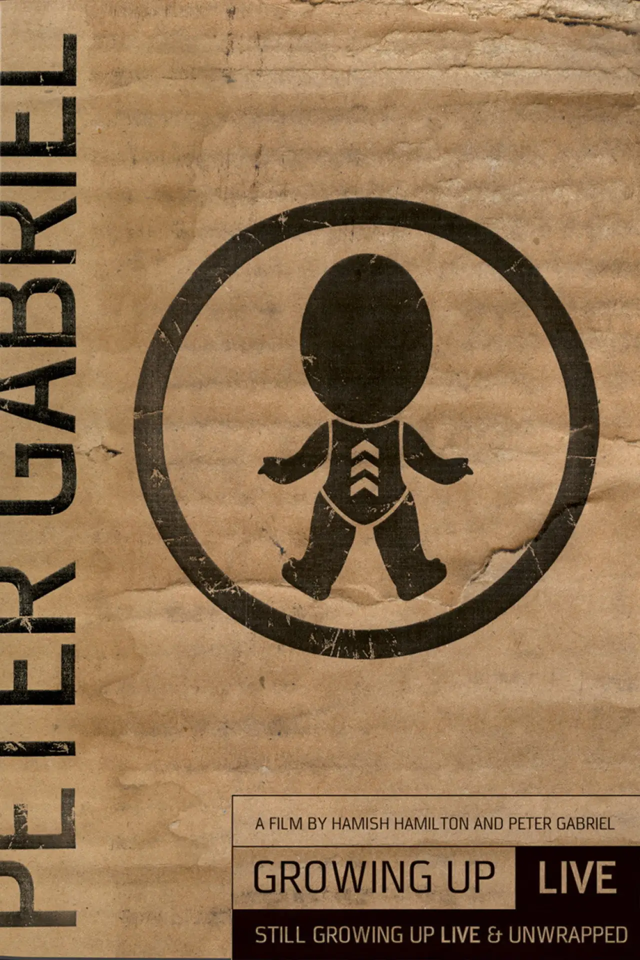 Постер до фільму "Peter Gabriel: Growing Up - Live & Unwrapped"