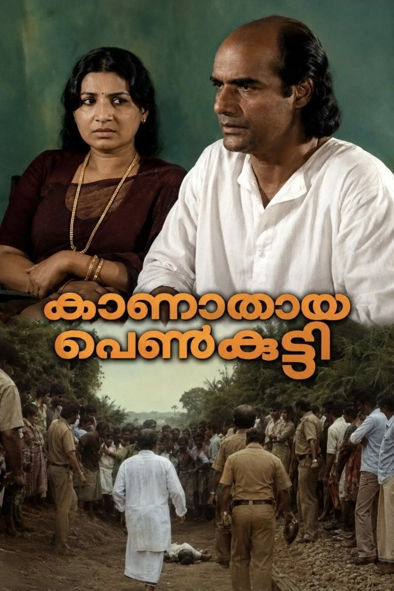 Постер до фільму "കാണാതായ പെൺകുട്ടി"