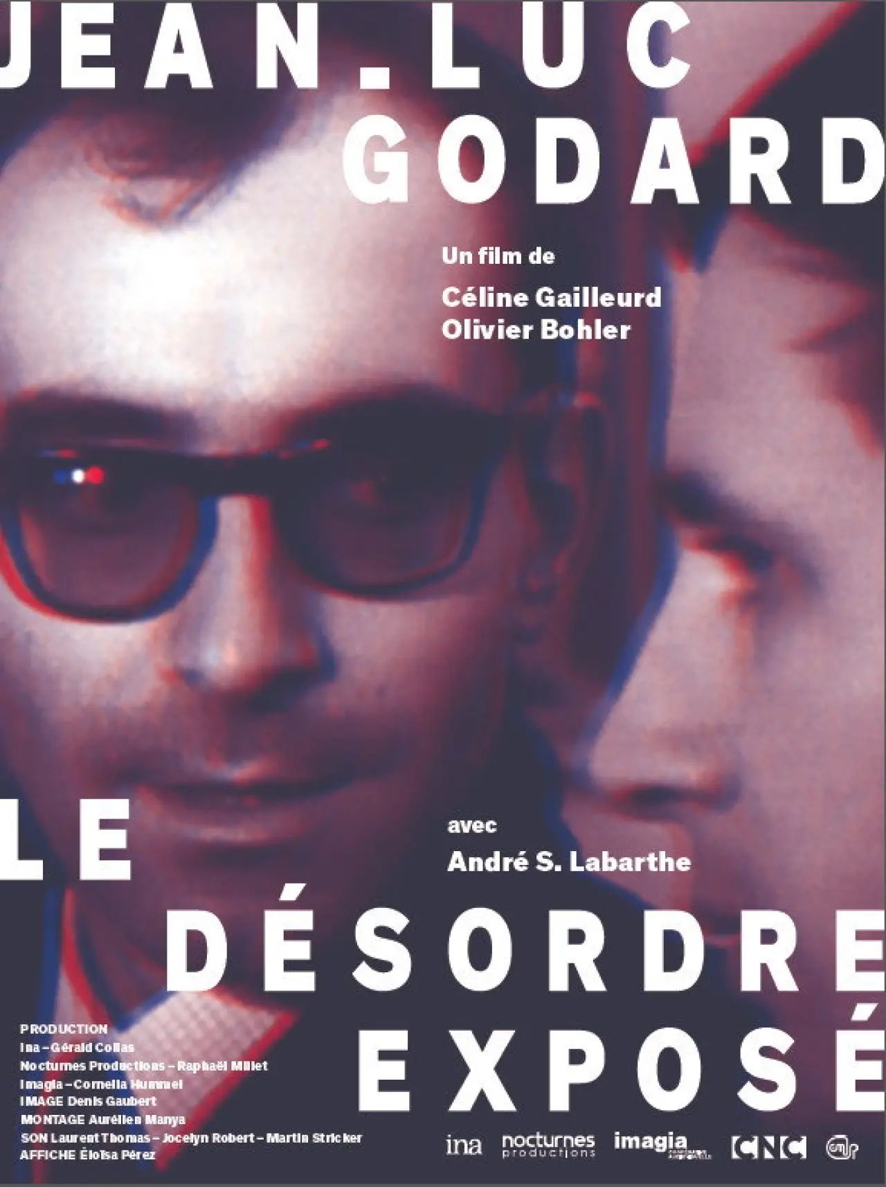 Постер до фільму "Jean-Luc Godard, le désordre exposé"
