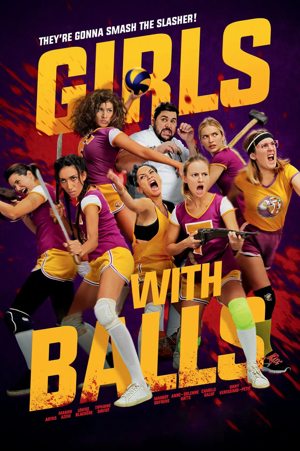 Постер до фільму "Girls with Balls"