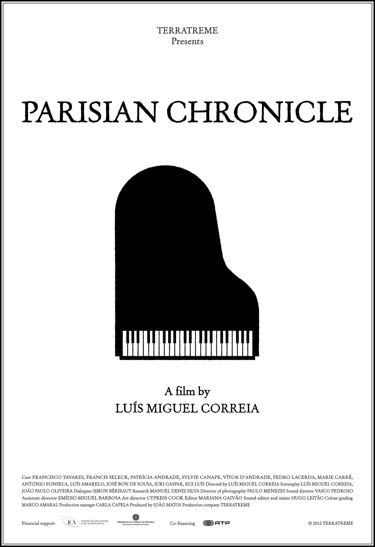 Постер до фільму "Crónica Parisiense"