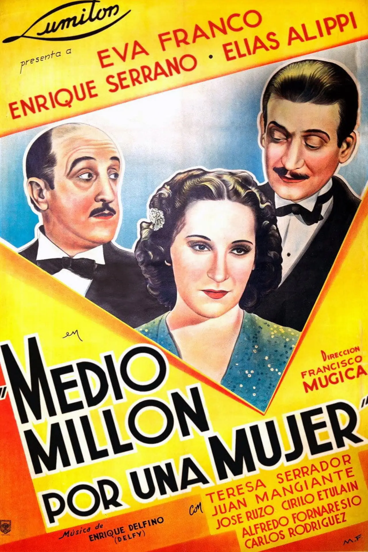 Постер до фільму "Medio millón por una mujer"