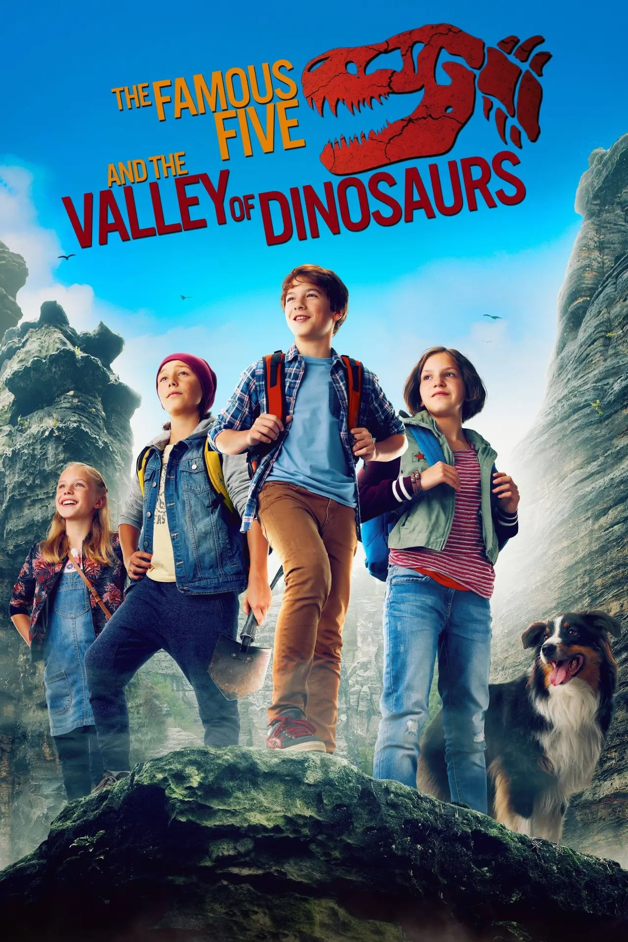 Постер до фільму "Fünf Freunde und das Tal der Dinosaurier"