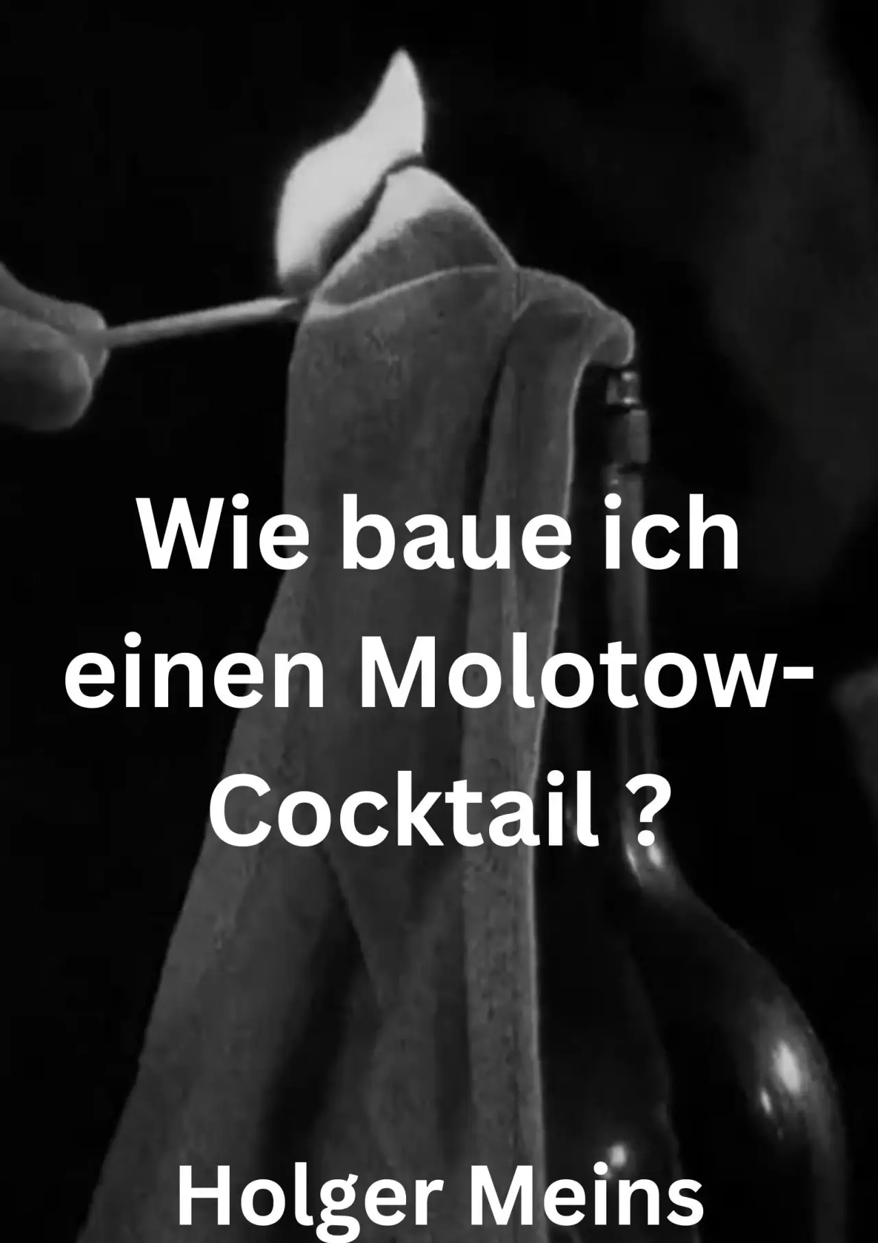 Постер до фільму "Wie baue ich einen Molotow-Cocktail ?"