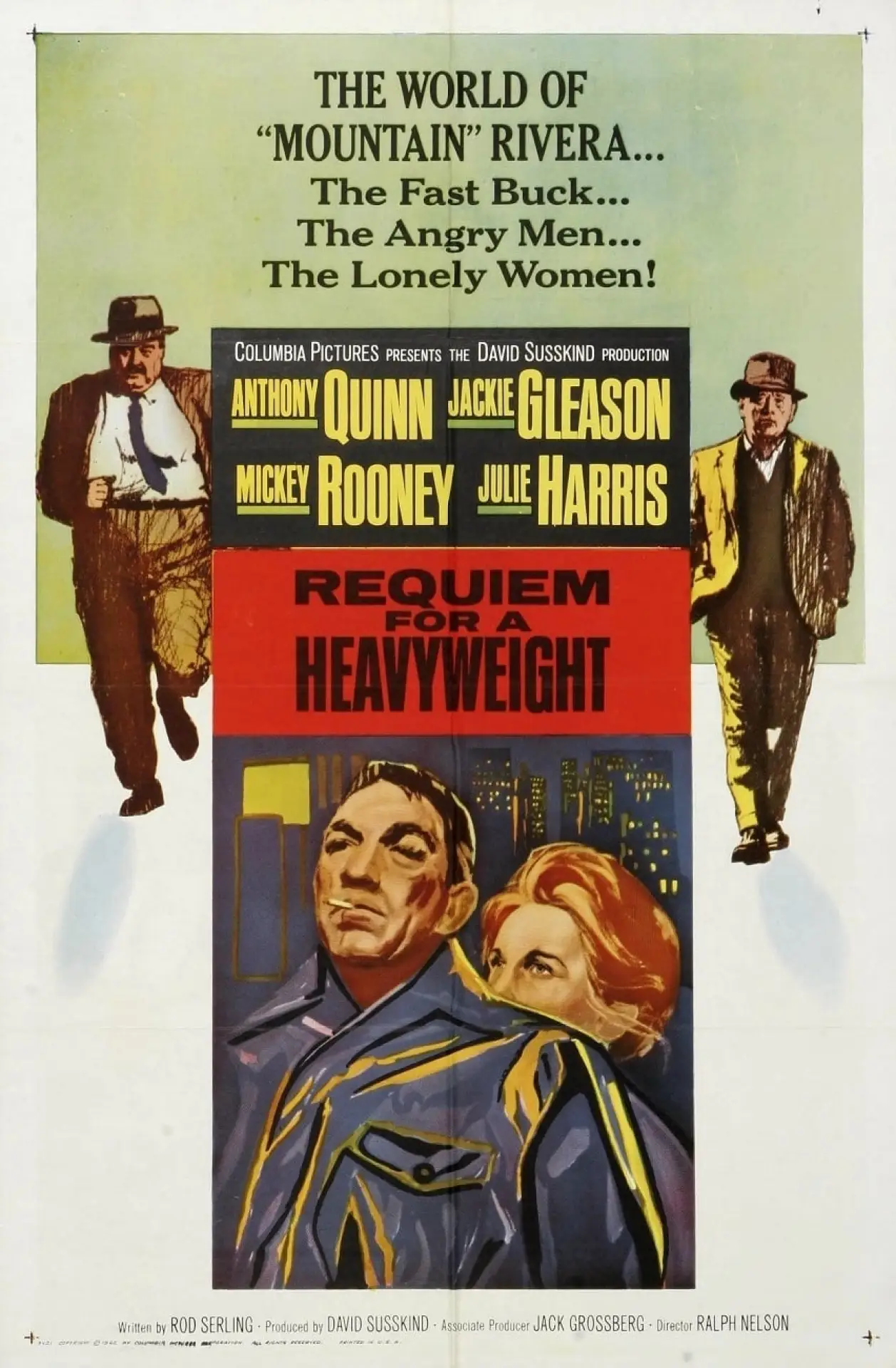 Постер до фільму "Requiem for a Heavyweight"