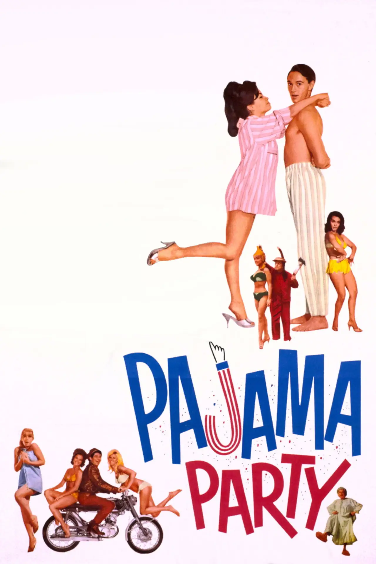 Постер до фільму "Pajama Party"