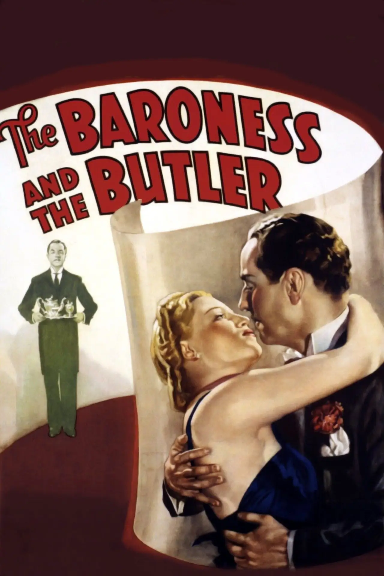 Постер до фільму "The Baroness and the Butler"