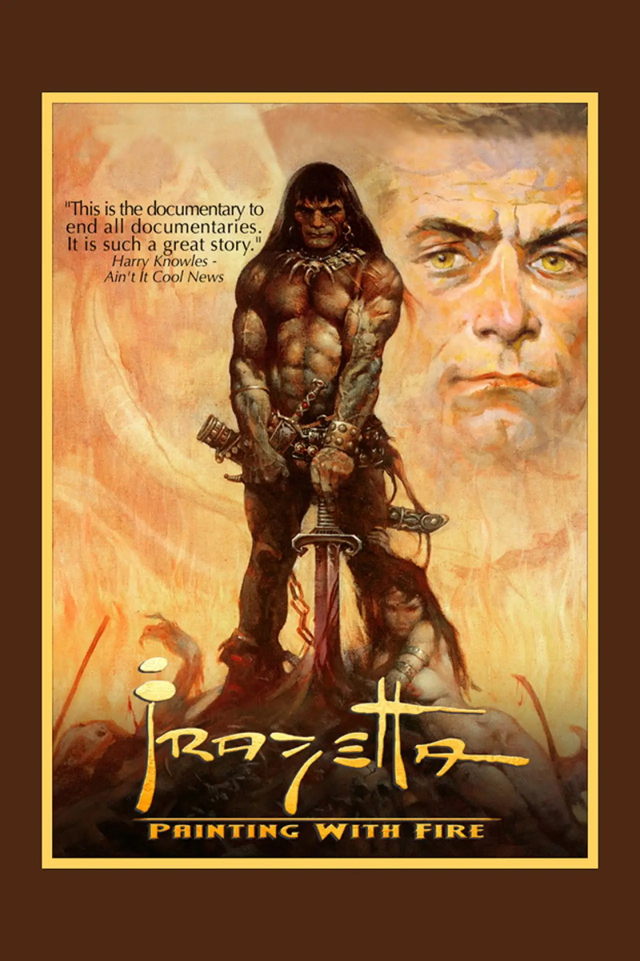 Постер до фільму "Frazetta: Painting with Fire"
