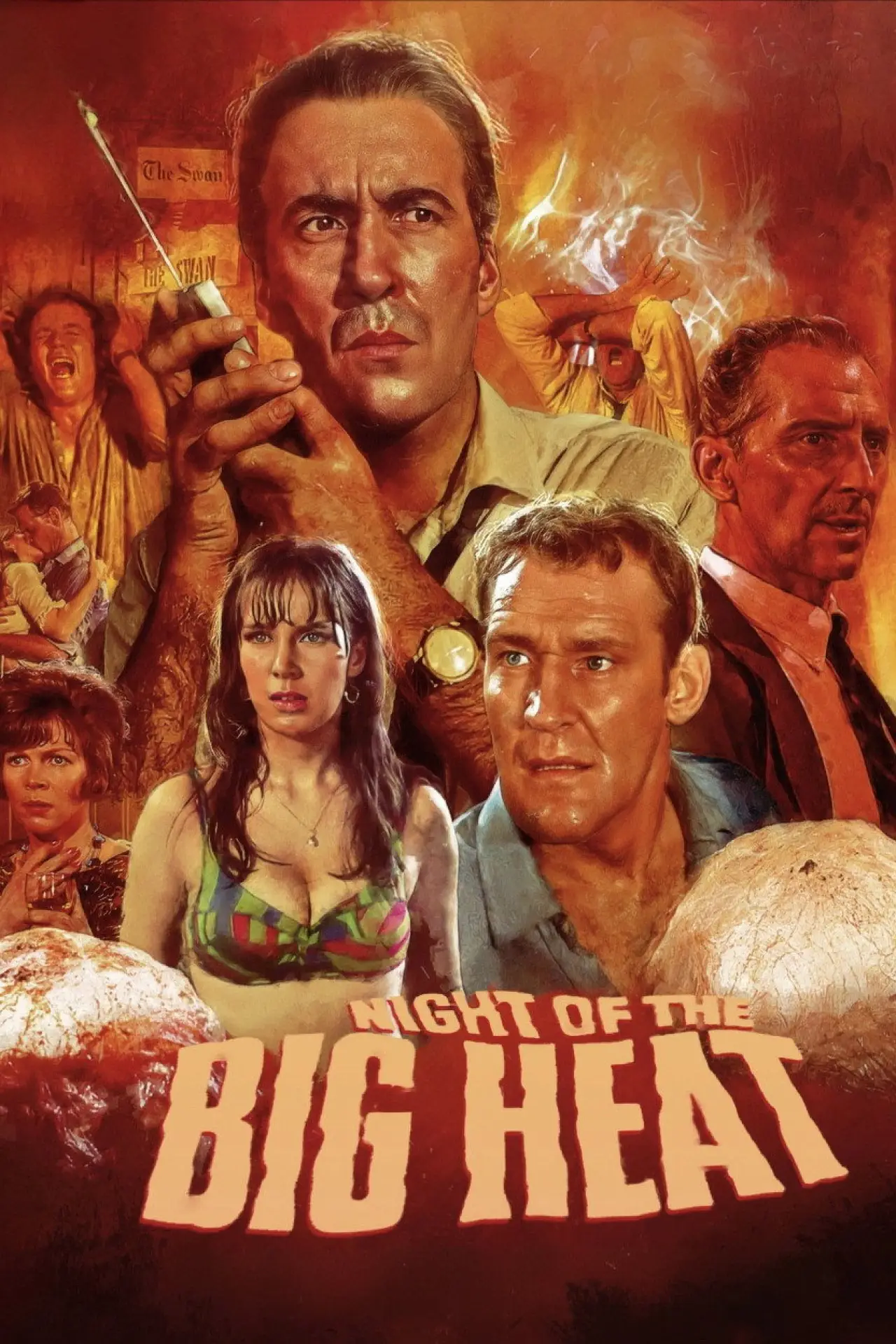 Постер до фільму "Night of the Big Heat"