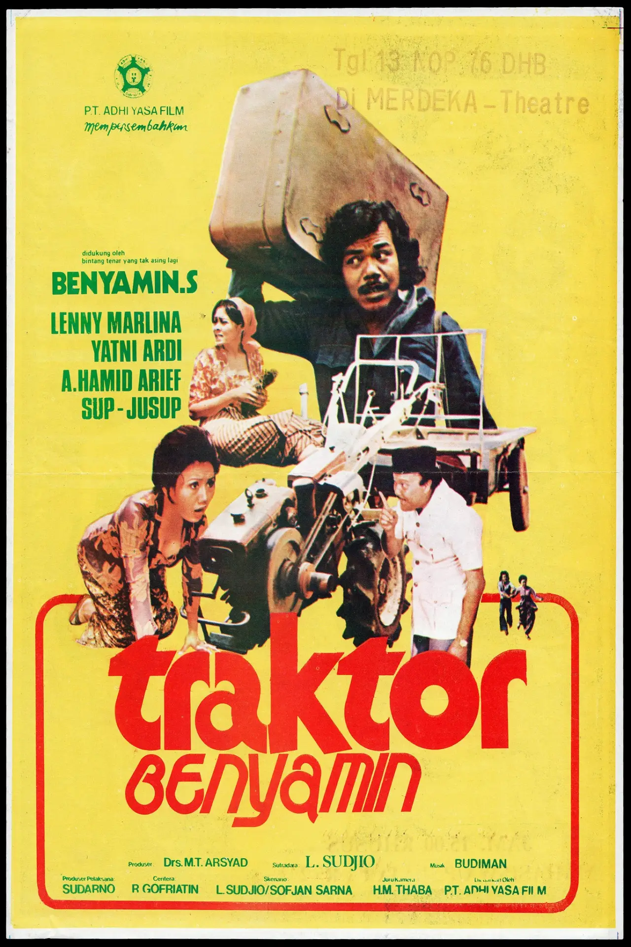 Постер до фільму "Traktor Benyamin"