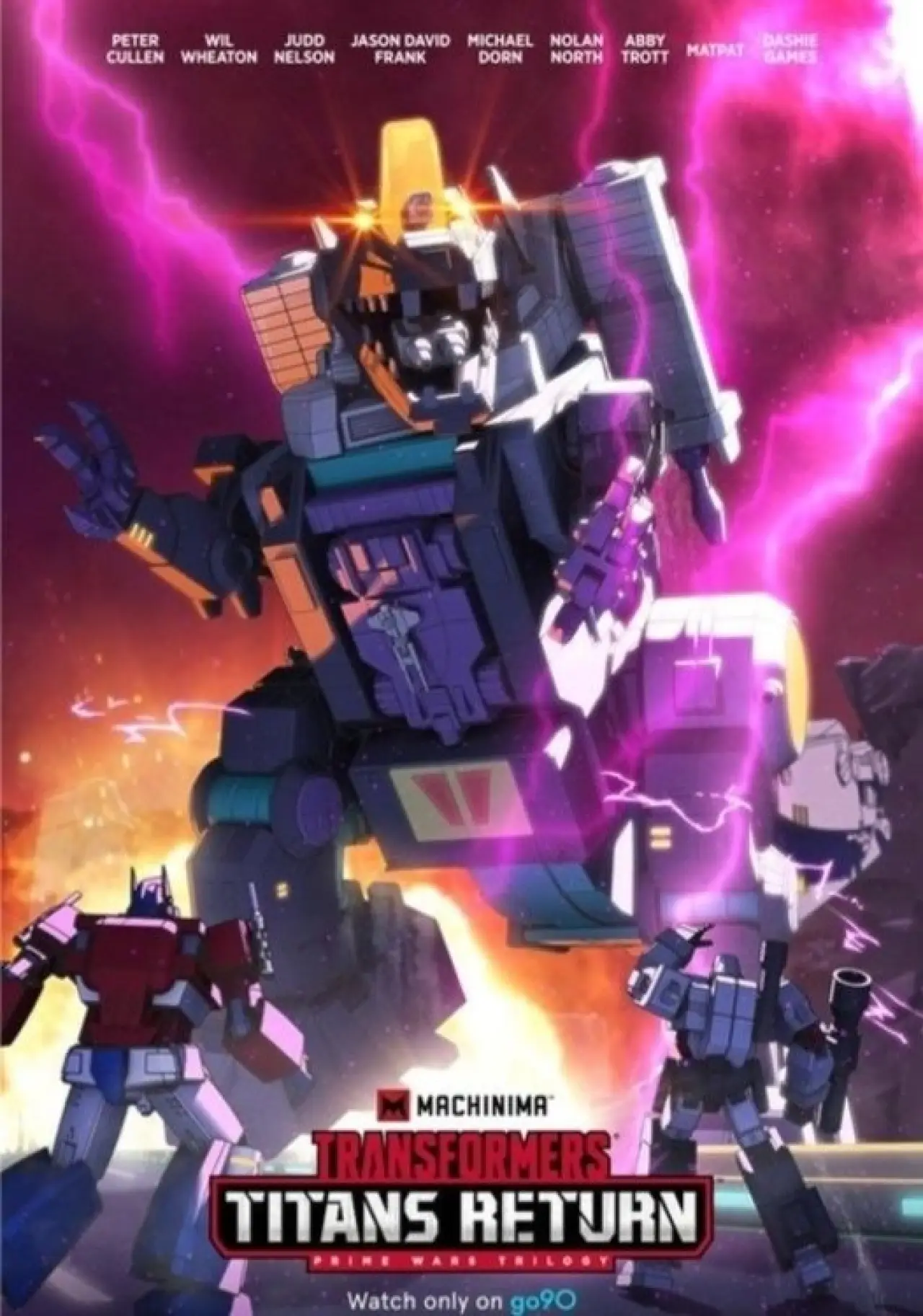 Постер до фільму "Transformers: Titans Return"