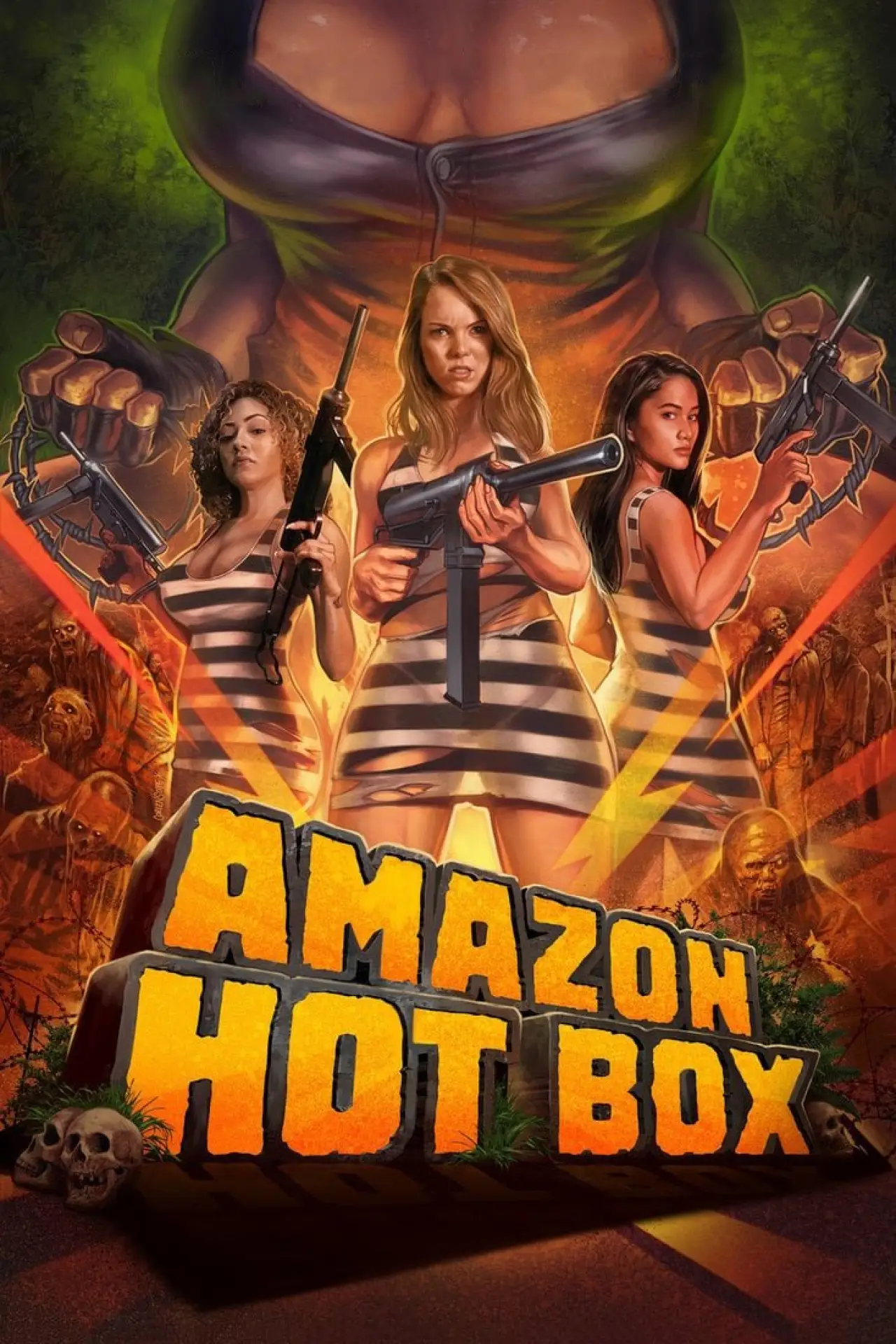 Постер до фільму "Amazon Hot Box"