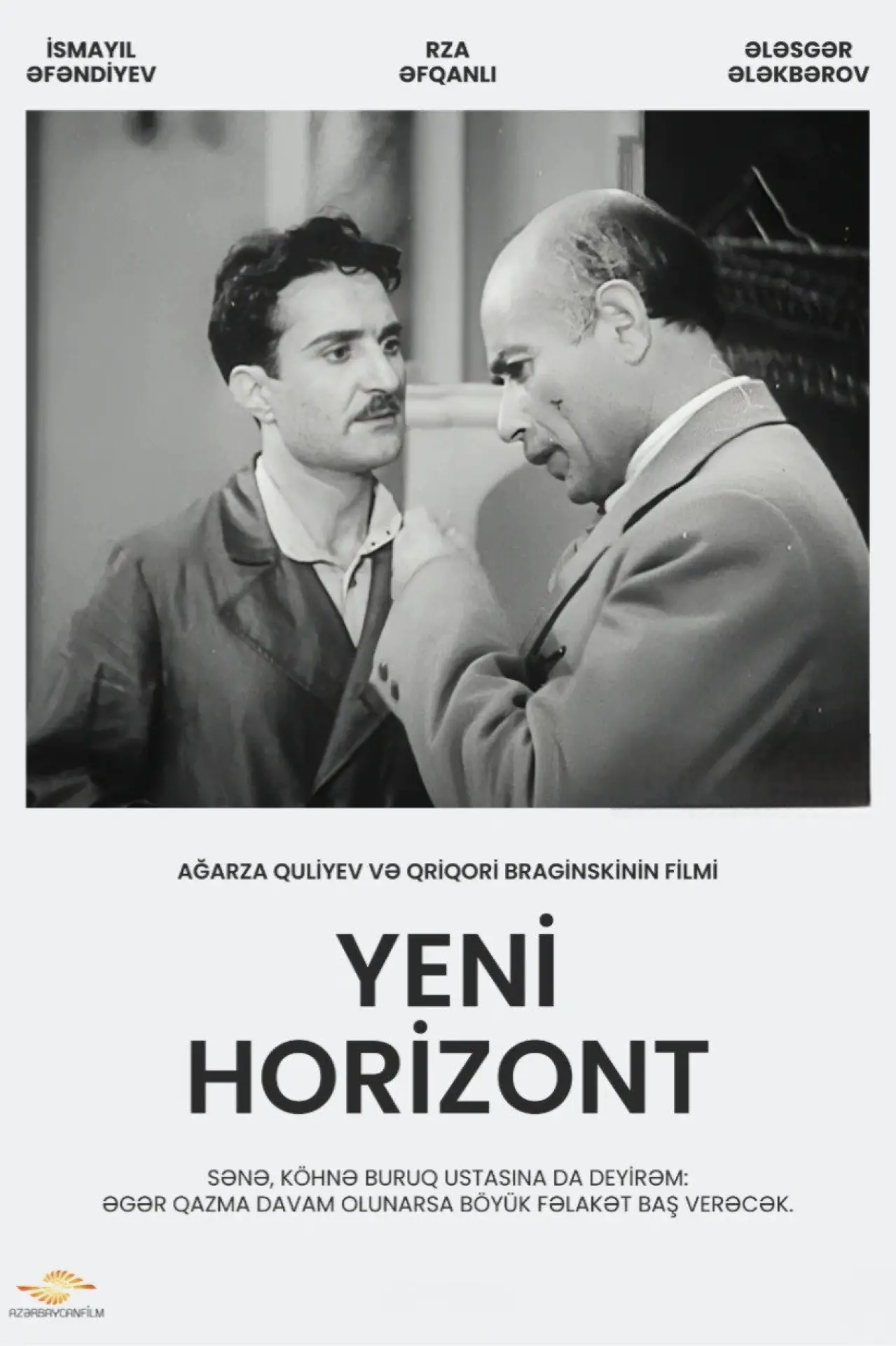 Постер до фільму "Yeni Horizont"