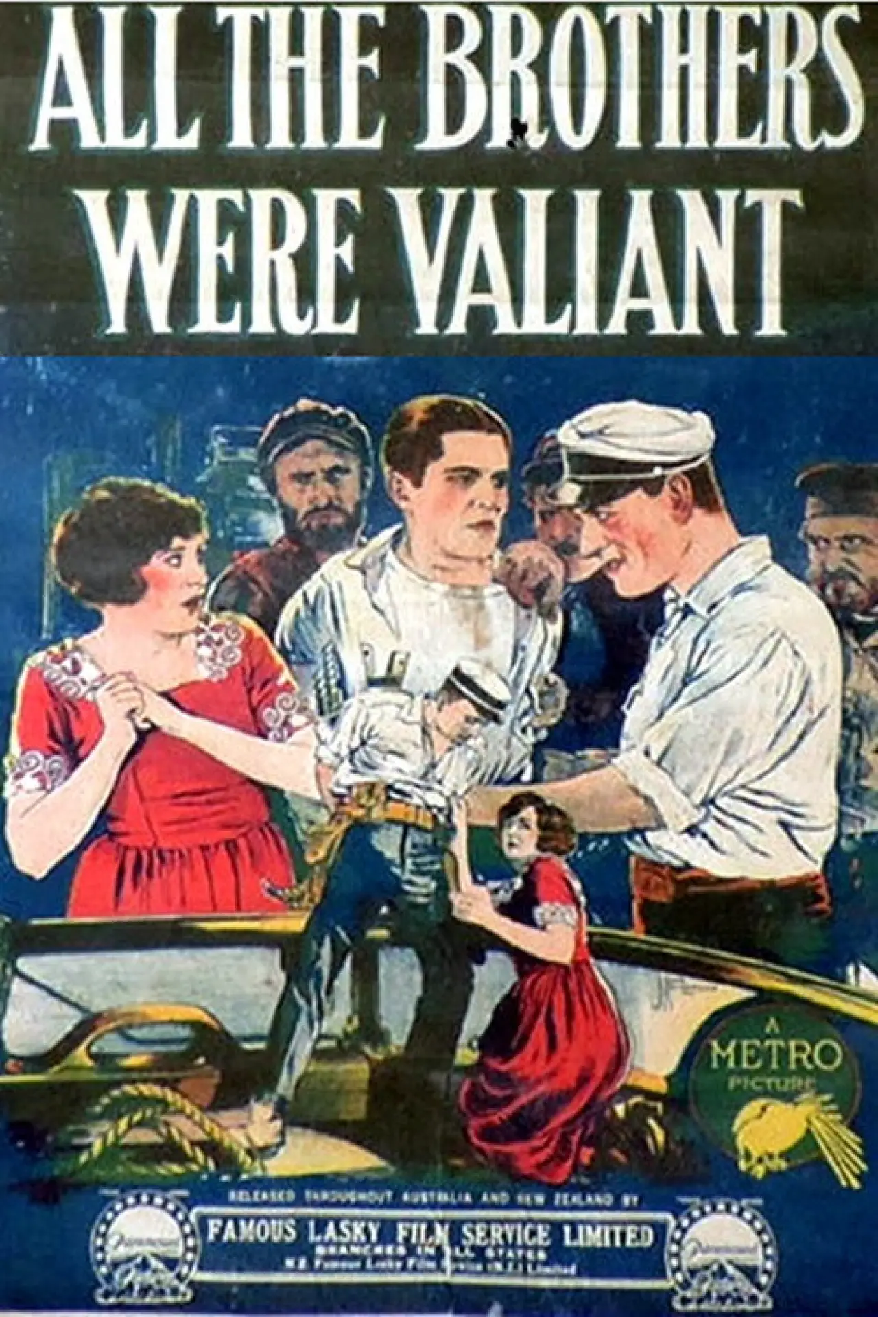 Постер до фільму "All the Brothers Were Valiant"