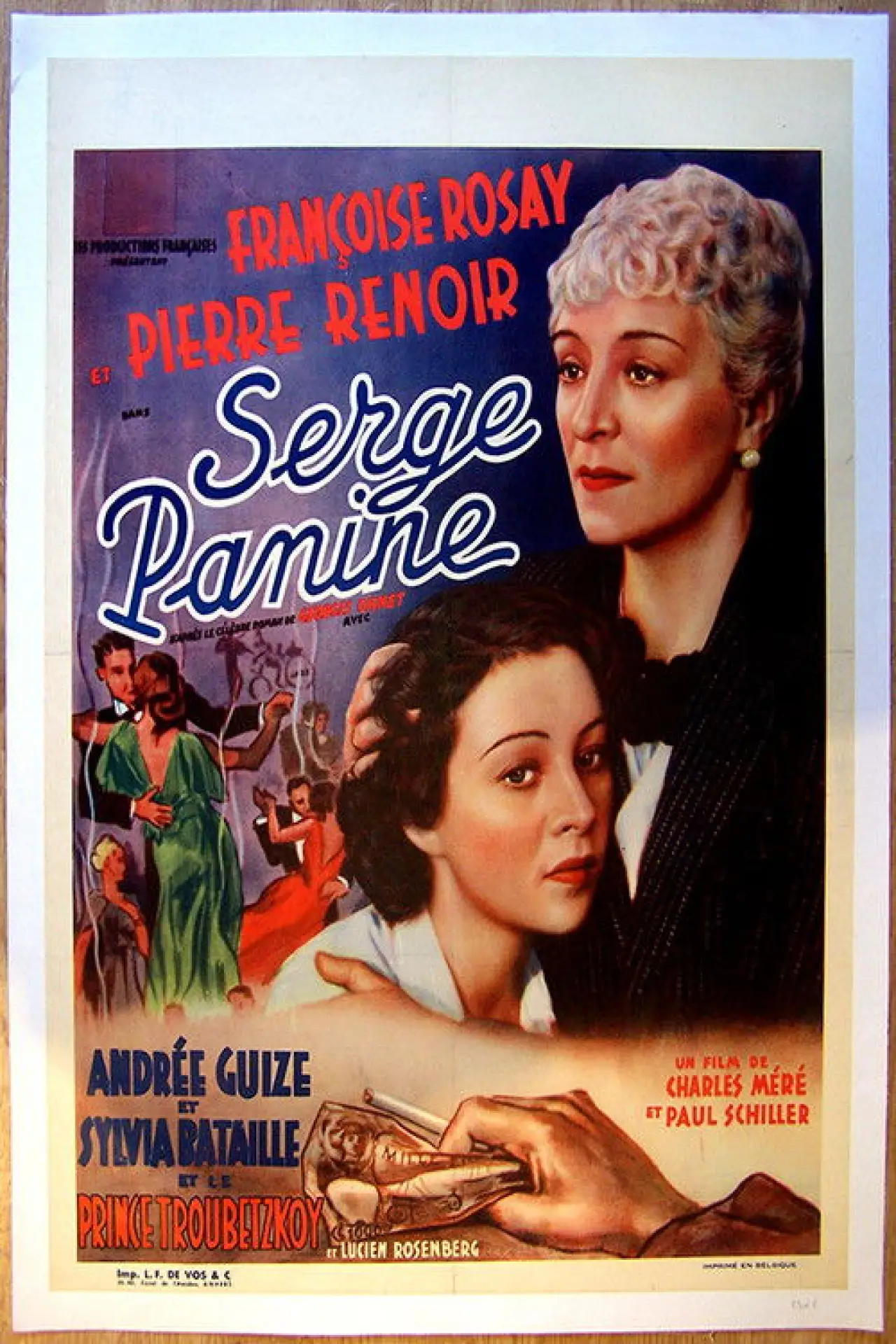 Постер до фільму "Serge Panine"