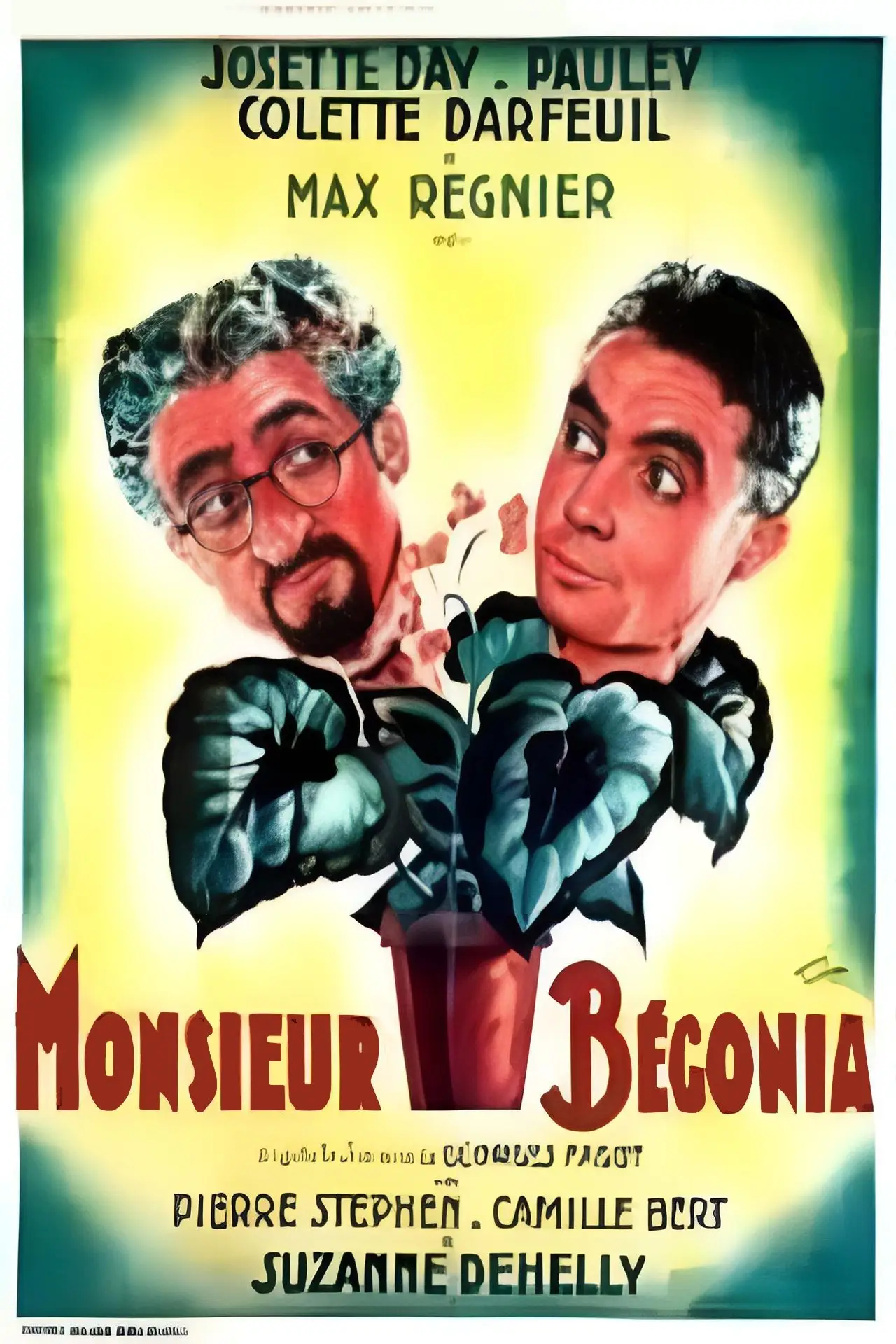 Постер до фільму "Monsieur Bégonia"