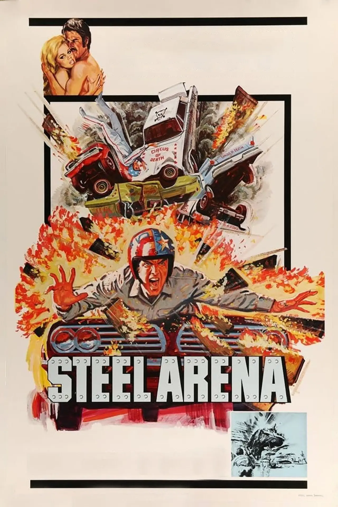 Постер до фільму "Steel Arena"