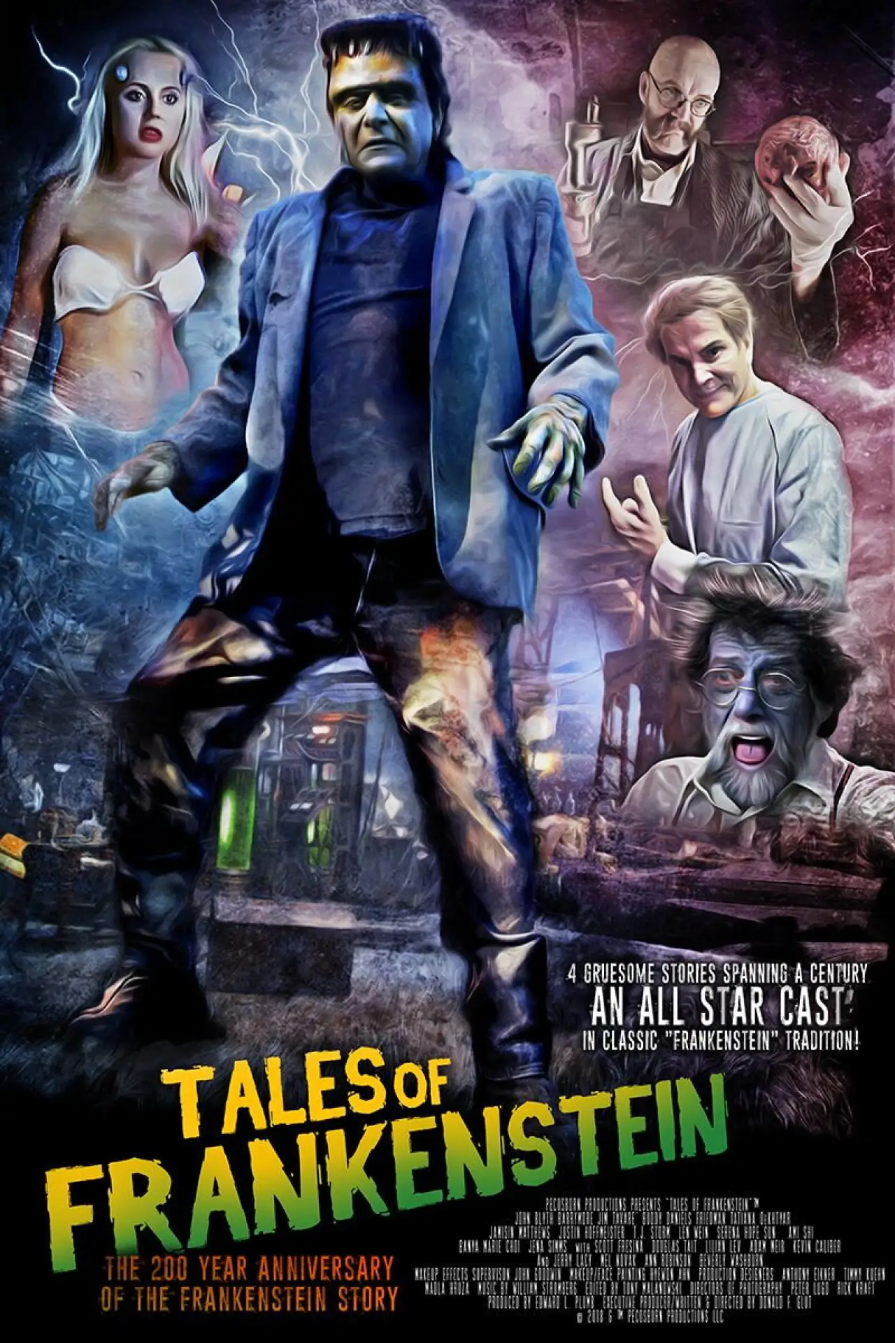Постер до фільму "Tales of Frankenstein"