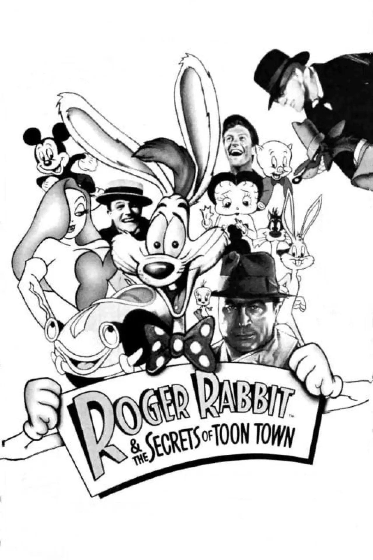 Постер до фільму "Roger Rabbit and the Secrets of Toon Town"