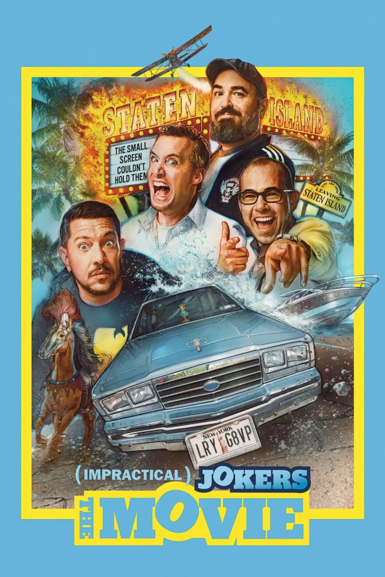Постер до фільму "Impractical Jokers: The Movie"