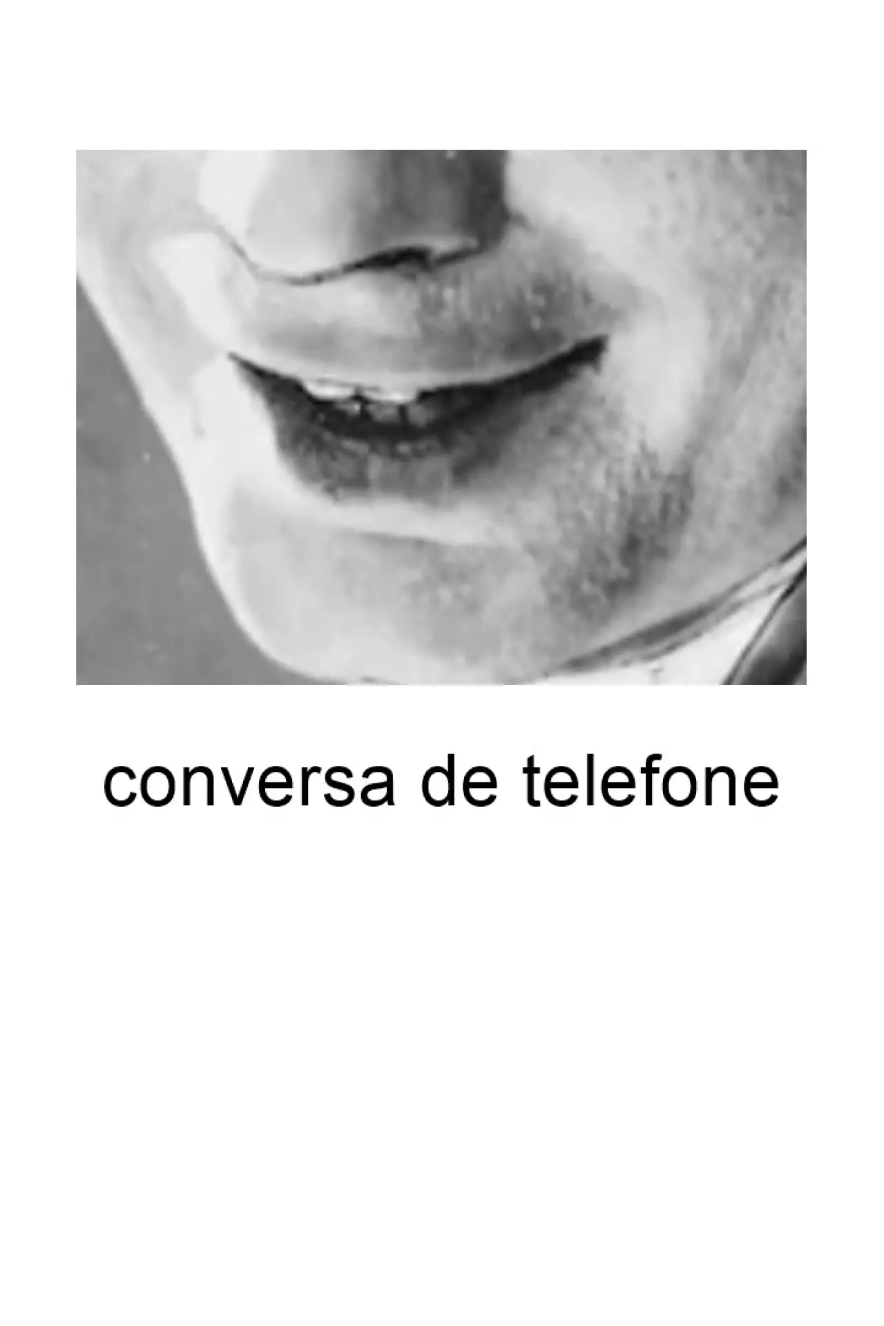 Постер до фільму "conversa de telefone"