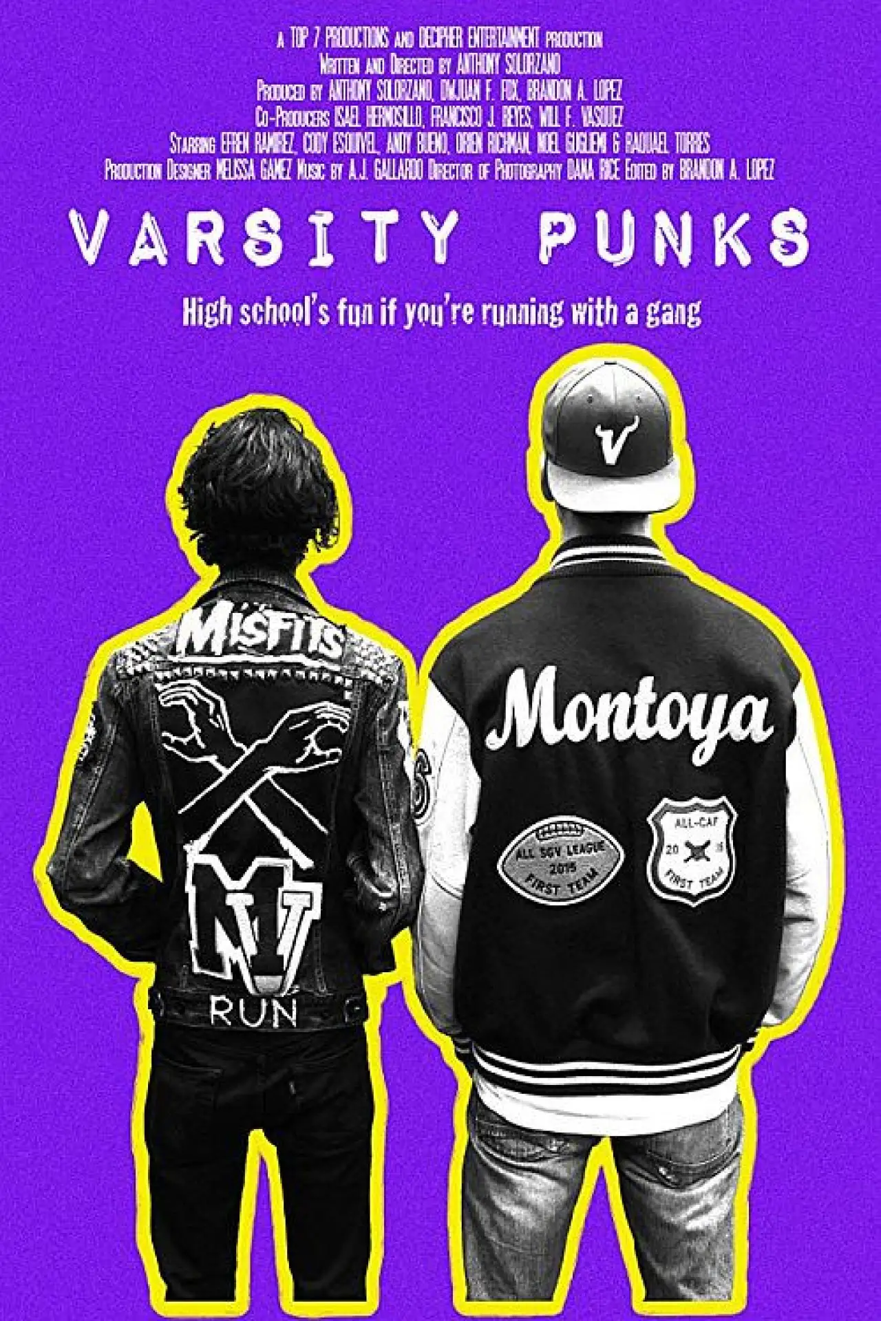 Постер до фільму "Varsity Punks"
