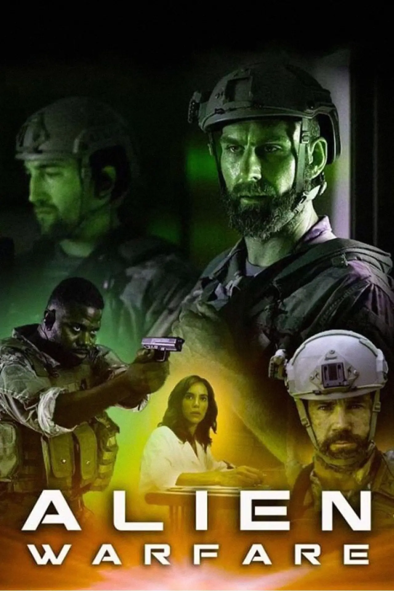 Постер до фільму "Alien Warfare"