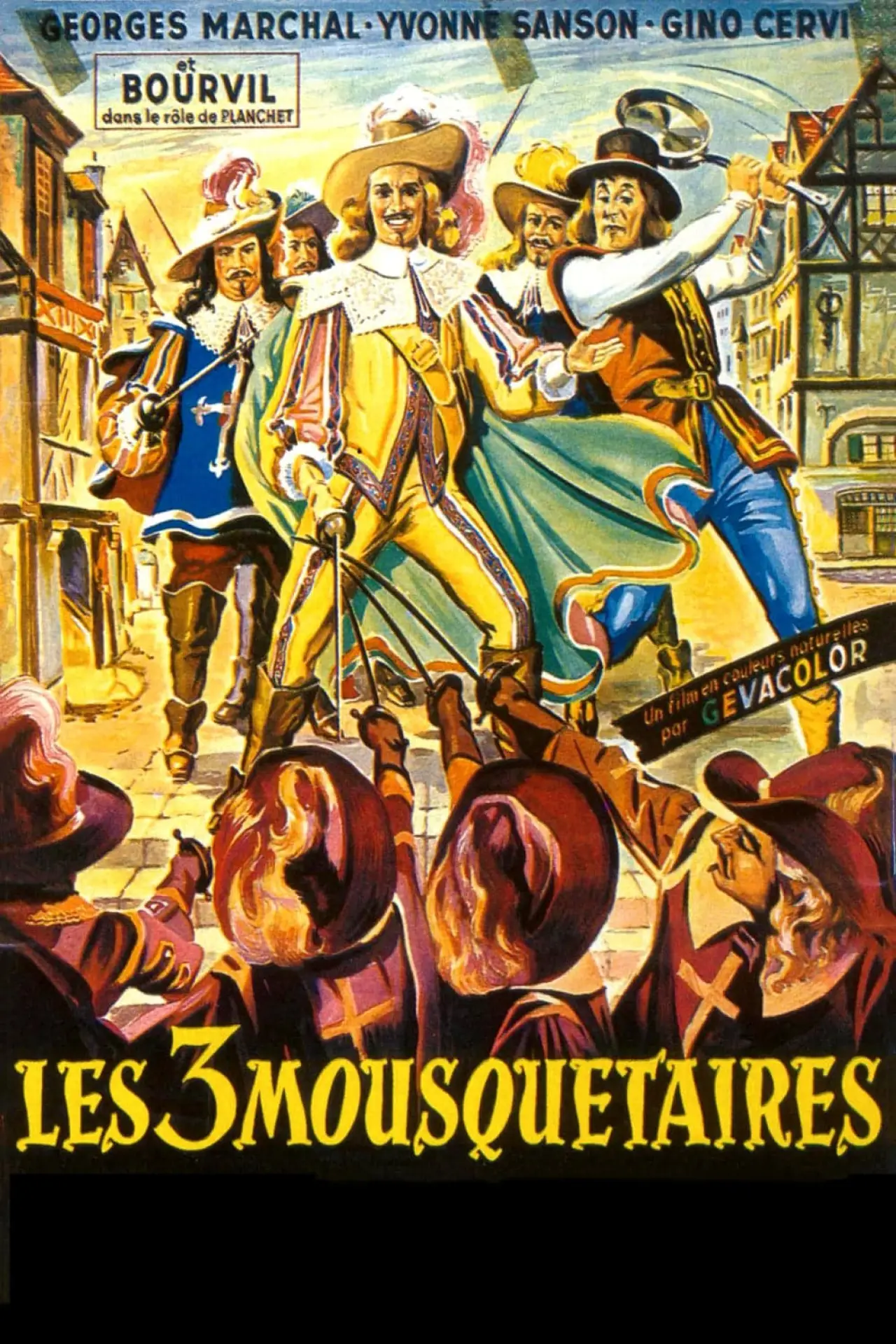 Постер до фільму "Les Trois Mousquetaires"