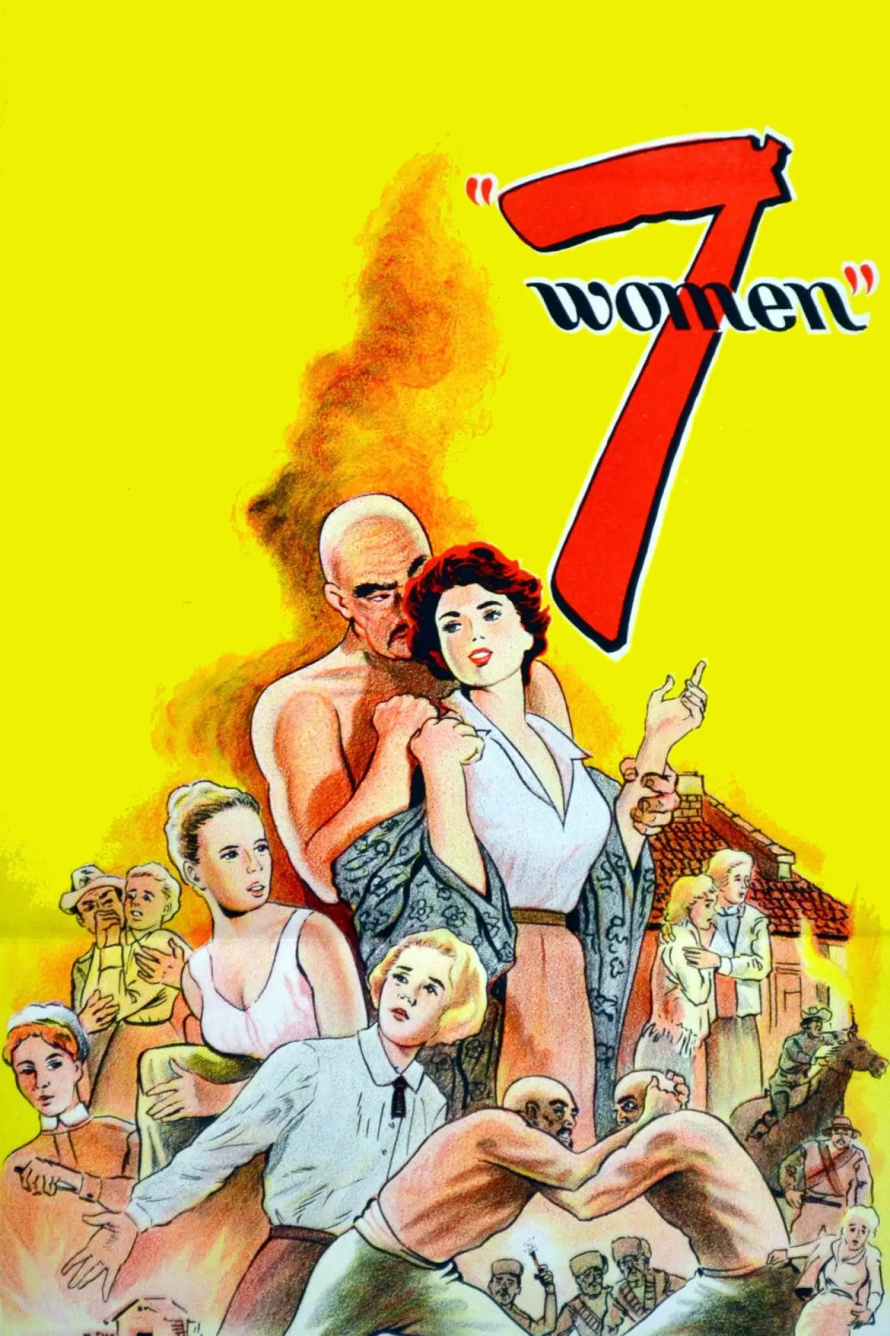 Постер до фільму "7 Women"