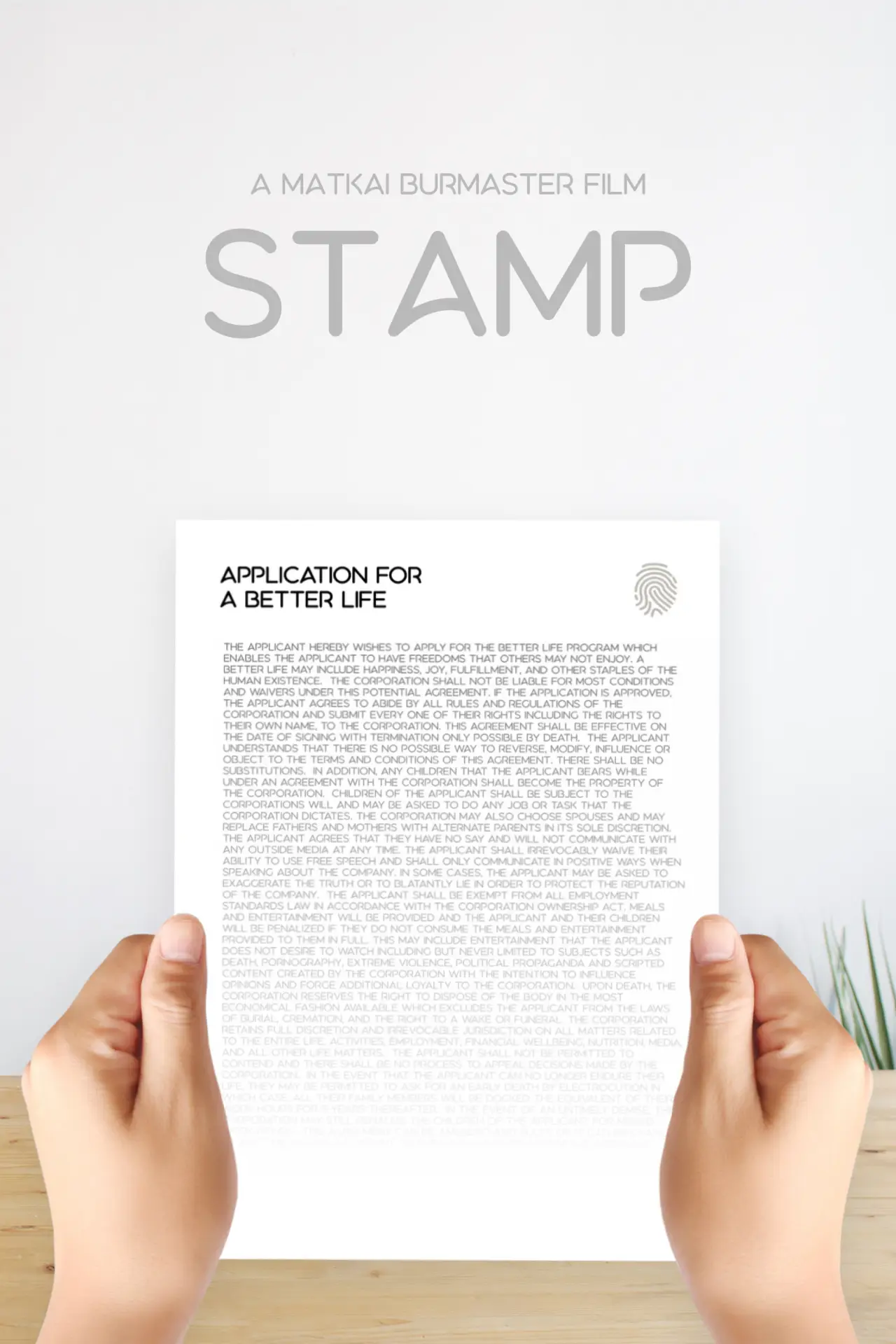Постер до фільму "The Stamp"