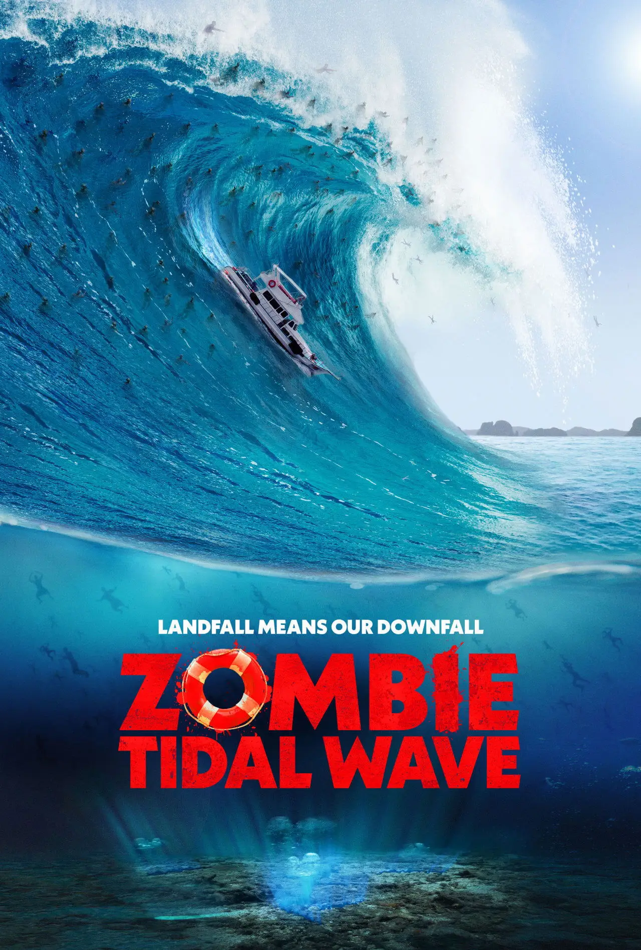 Постер до фільму "Zombie Tidal Wave"