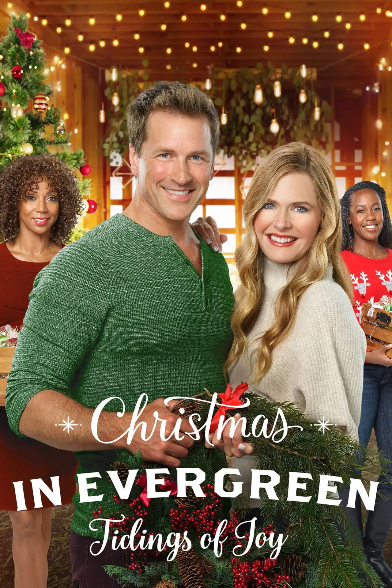 Постер до фільму "Christmas In Evergreen: Tidings of Joy"
