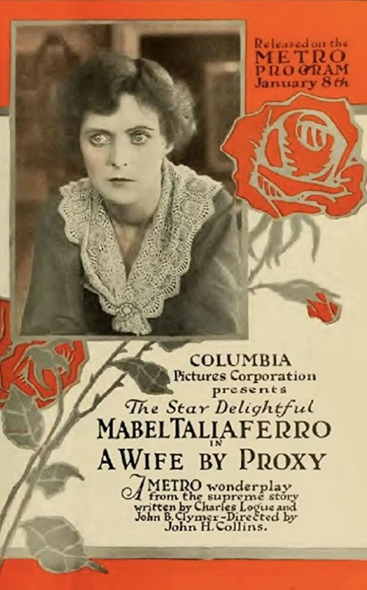 Постер до фільму "A Wife by Proxy"