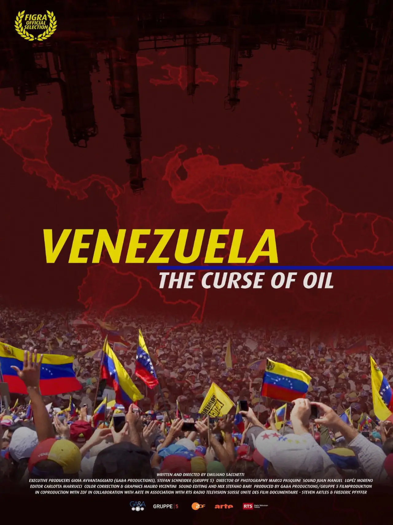 Постер до фільму "Venezuela, la maledizione del petrolio"