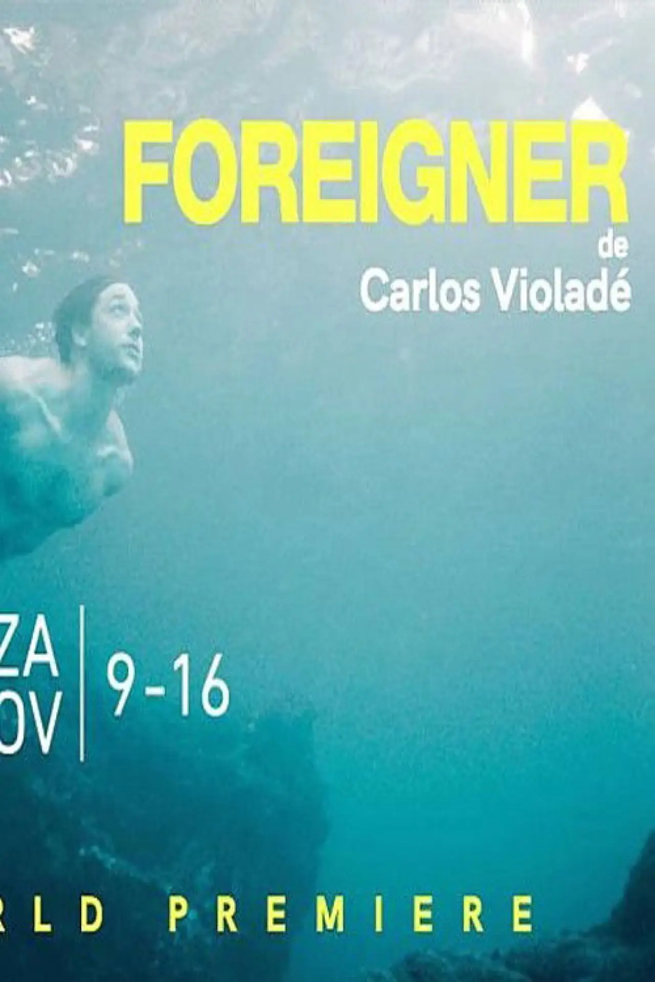 Постер до фільму "Extranjero"