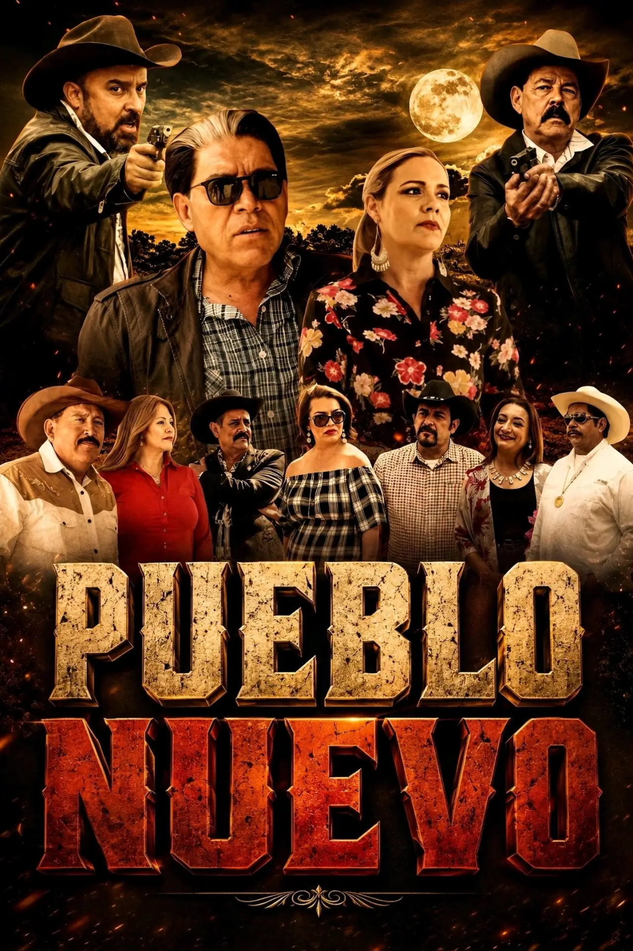 Постер до фільму "Pueblo Nuevo"