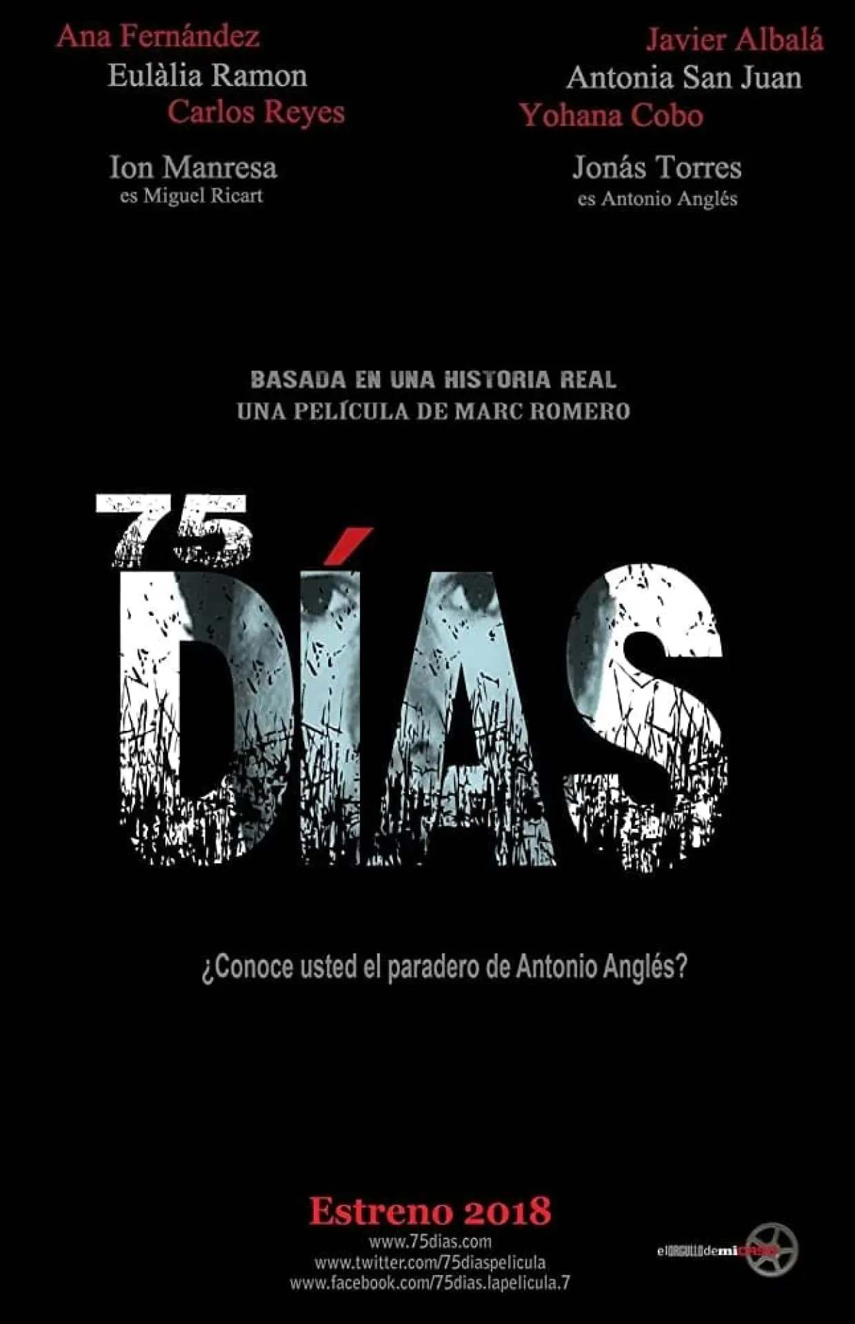 Постер до фільму "75 días"