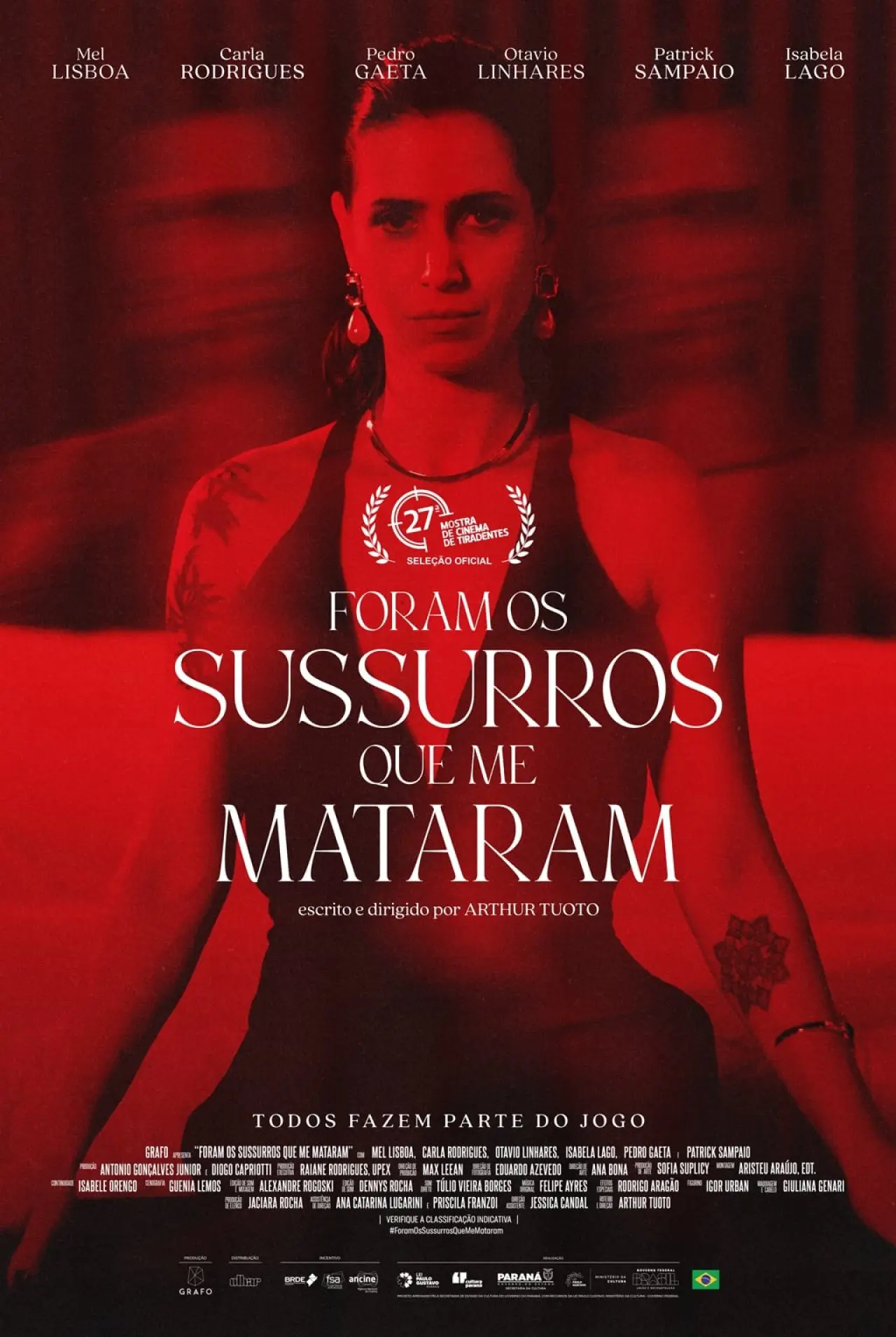 Постер до фільму "Foram os Sussurros que Me Mataram"