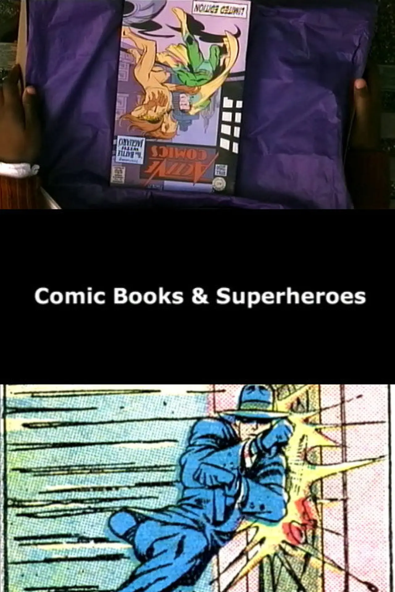 Постер до фільму "Comic Books & Superheroes"