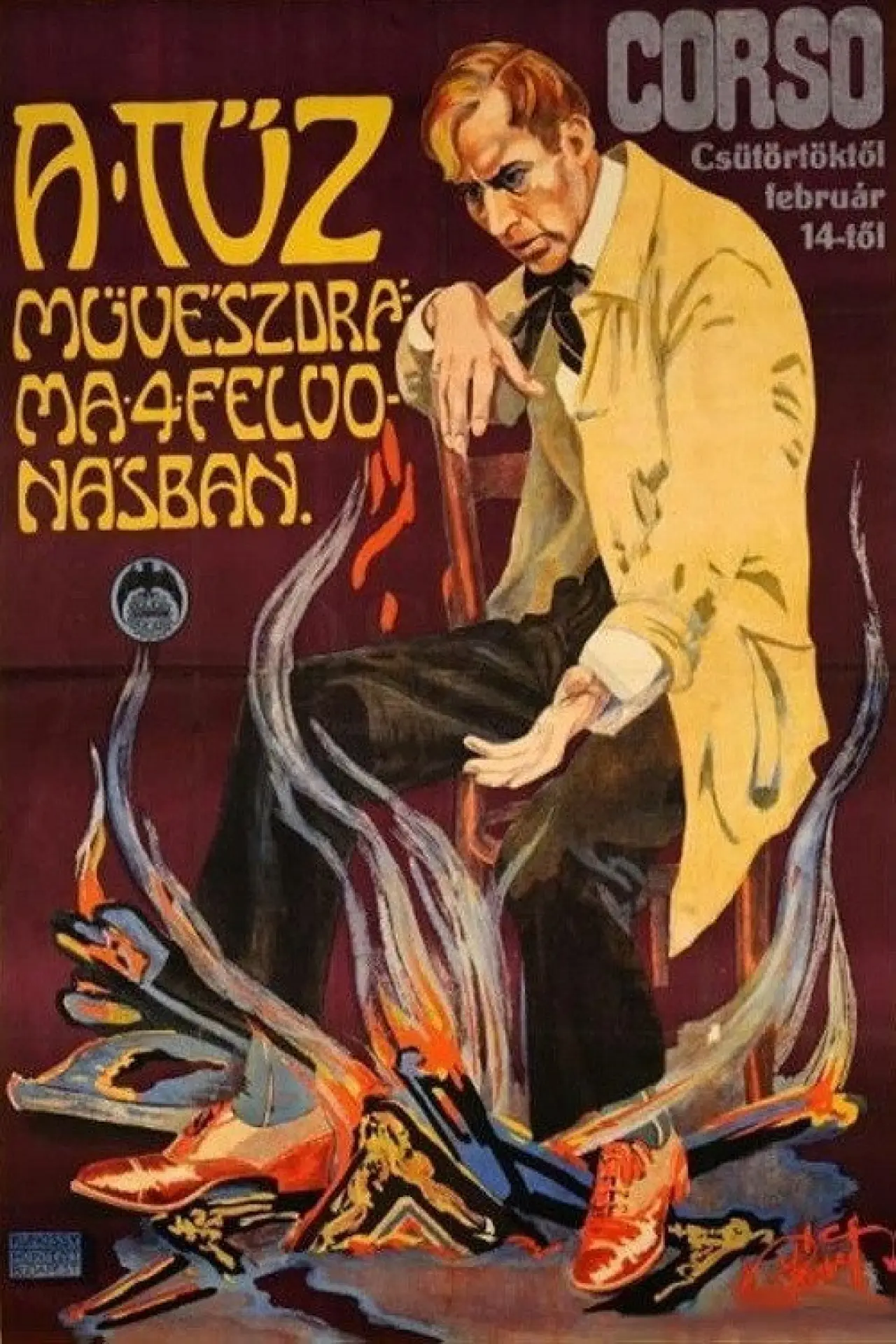 Постер до фільму "A tűz"