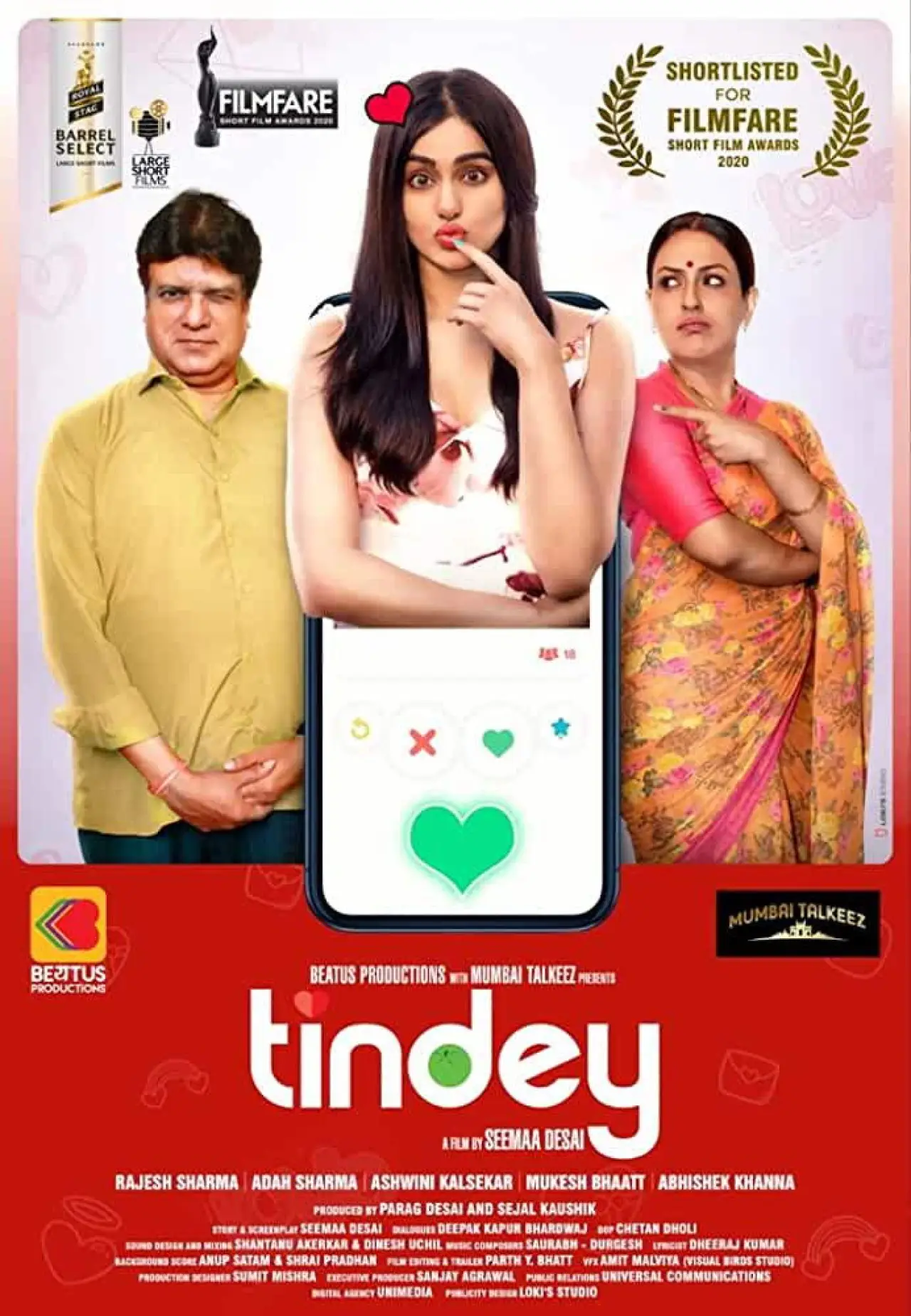 Постер до фільму "Tindey"