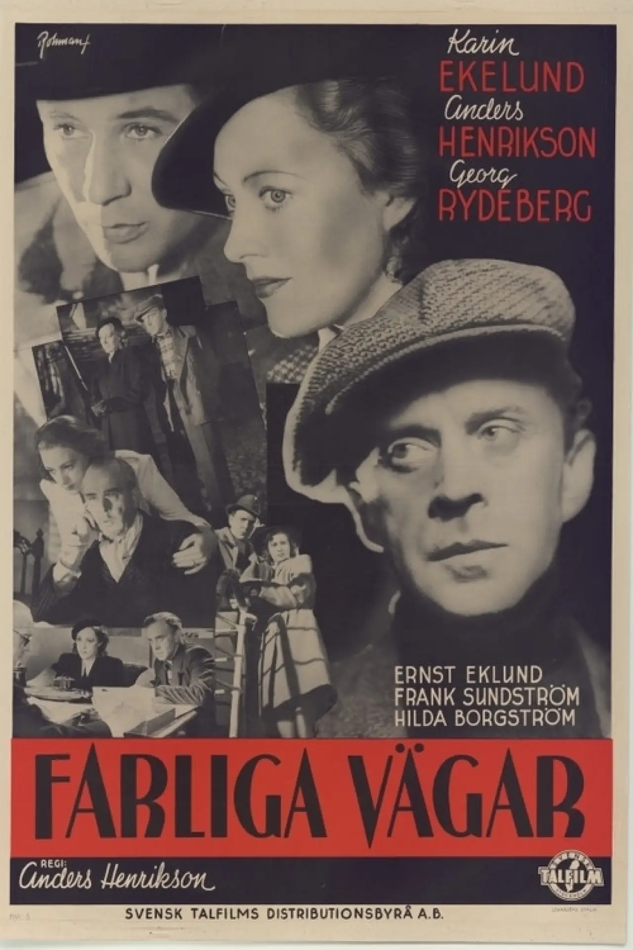 Постер до фільму "Farliga vägar"