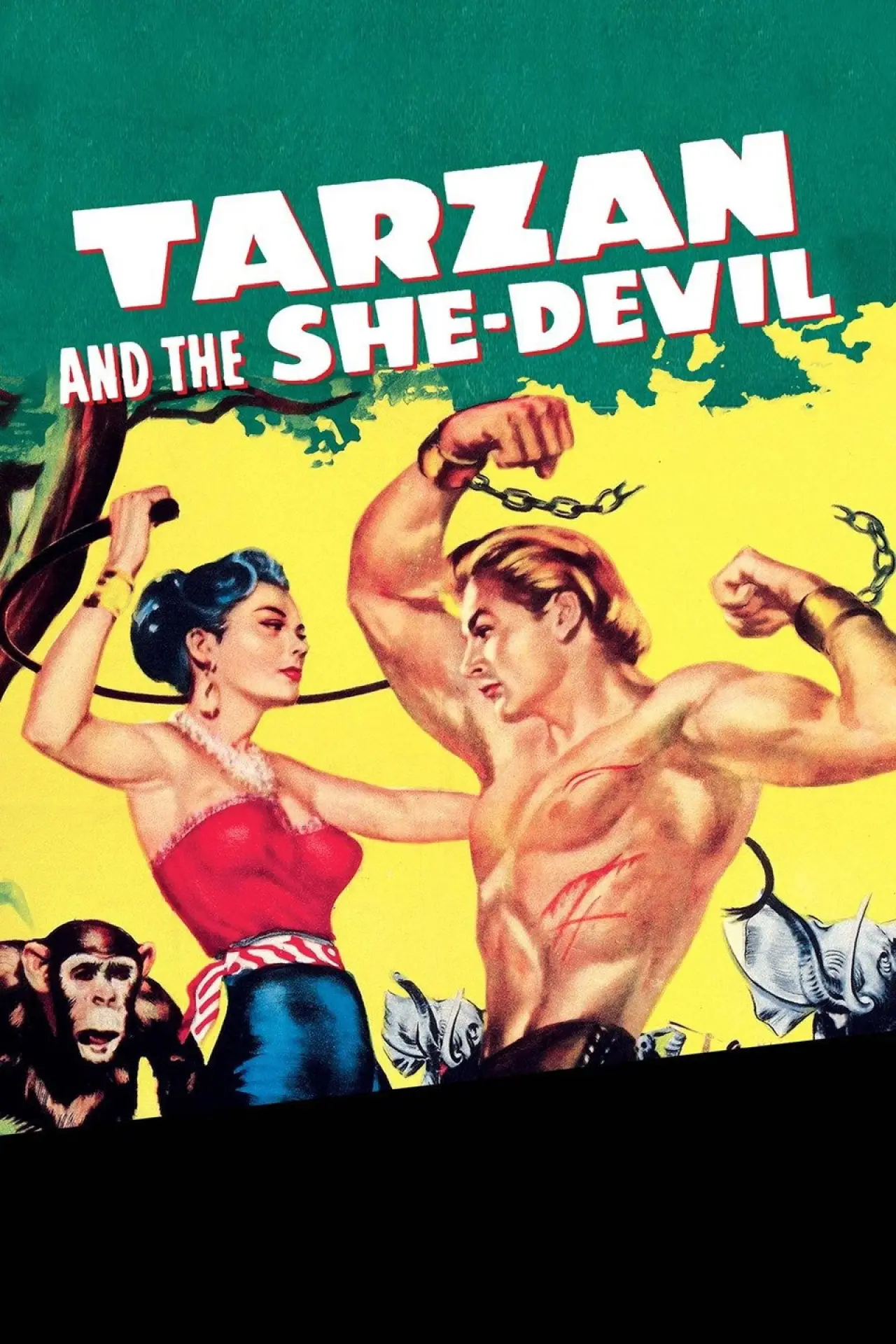 Постер до фільму "Tarzan and the She-Devil"
