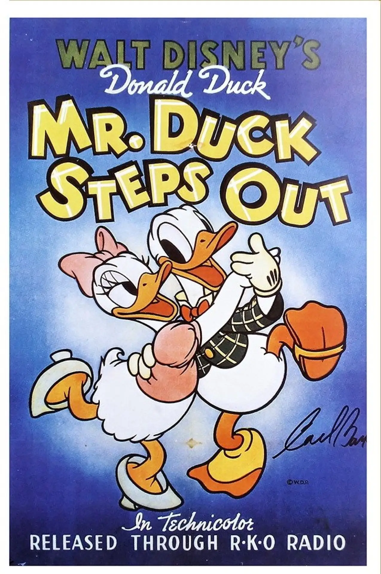 Постер до фільму "Mr. Duck Steps Out"
