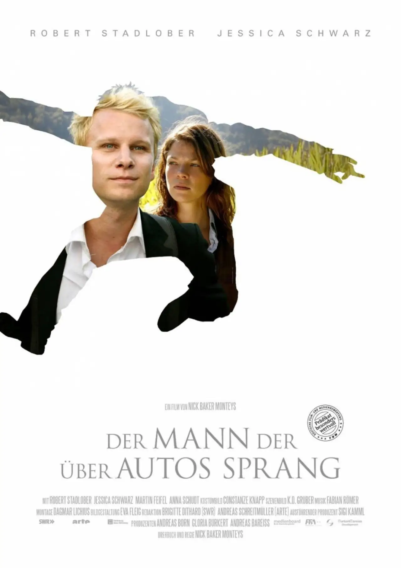 Постер до фільму "Der Mann, der über Autos sprang"