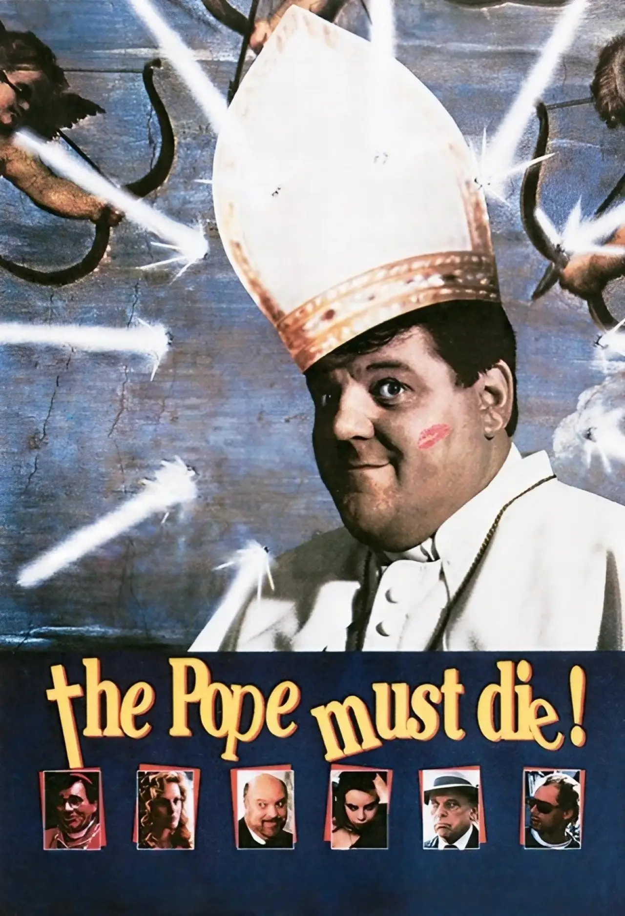 Постер до фільму "The Pope Must Die"