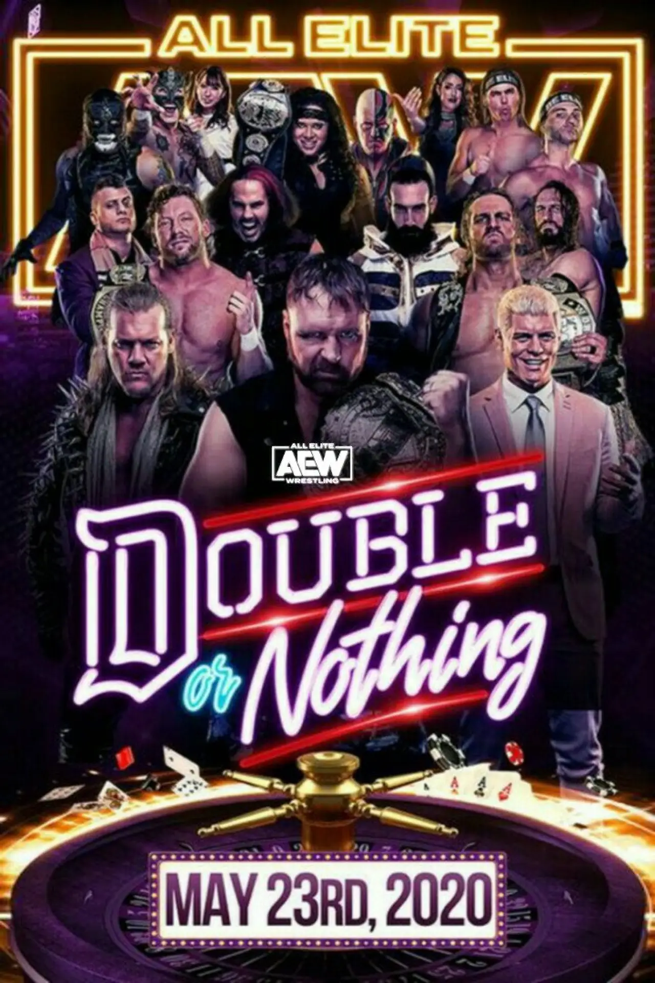 Постер до фільму "AEW Double or Nothing 2020"