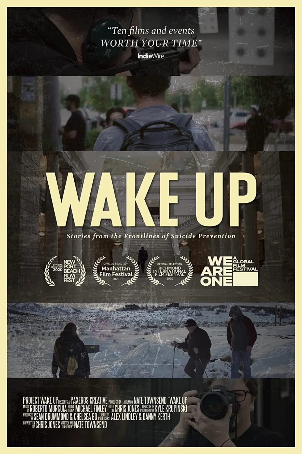 Постер до фільму "Wake Up: Stories From the Frontlines of Suicide Prevention"
